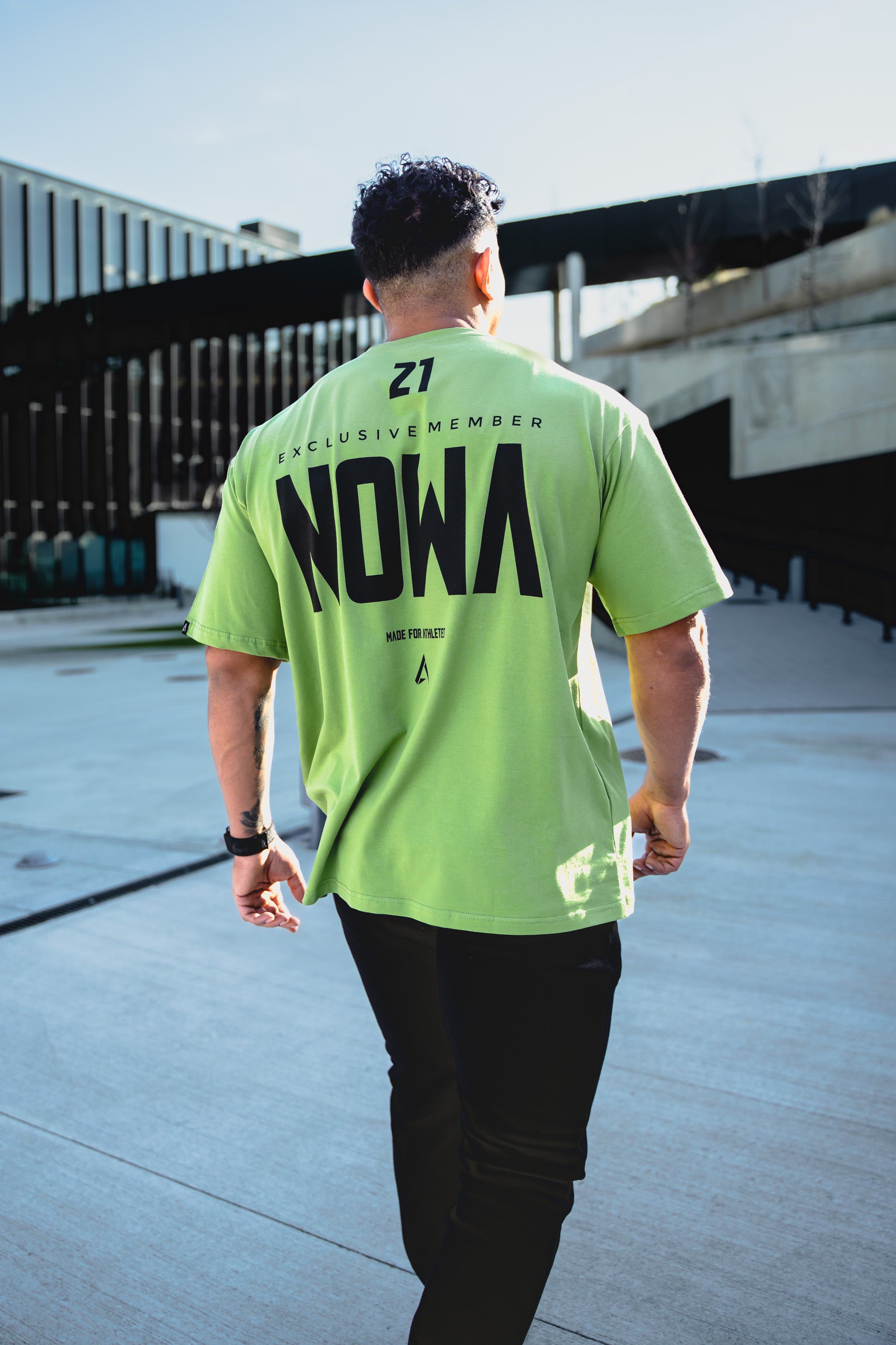 Camiseta Exclusive Member Oversized - Green Emerald