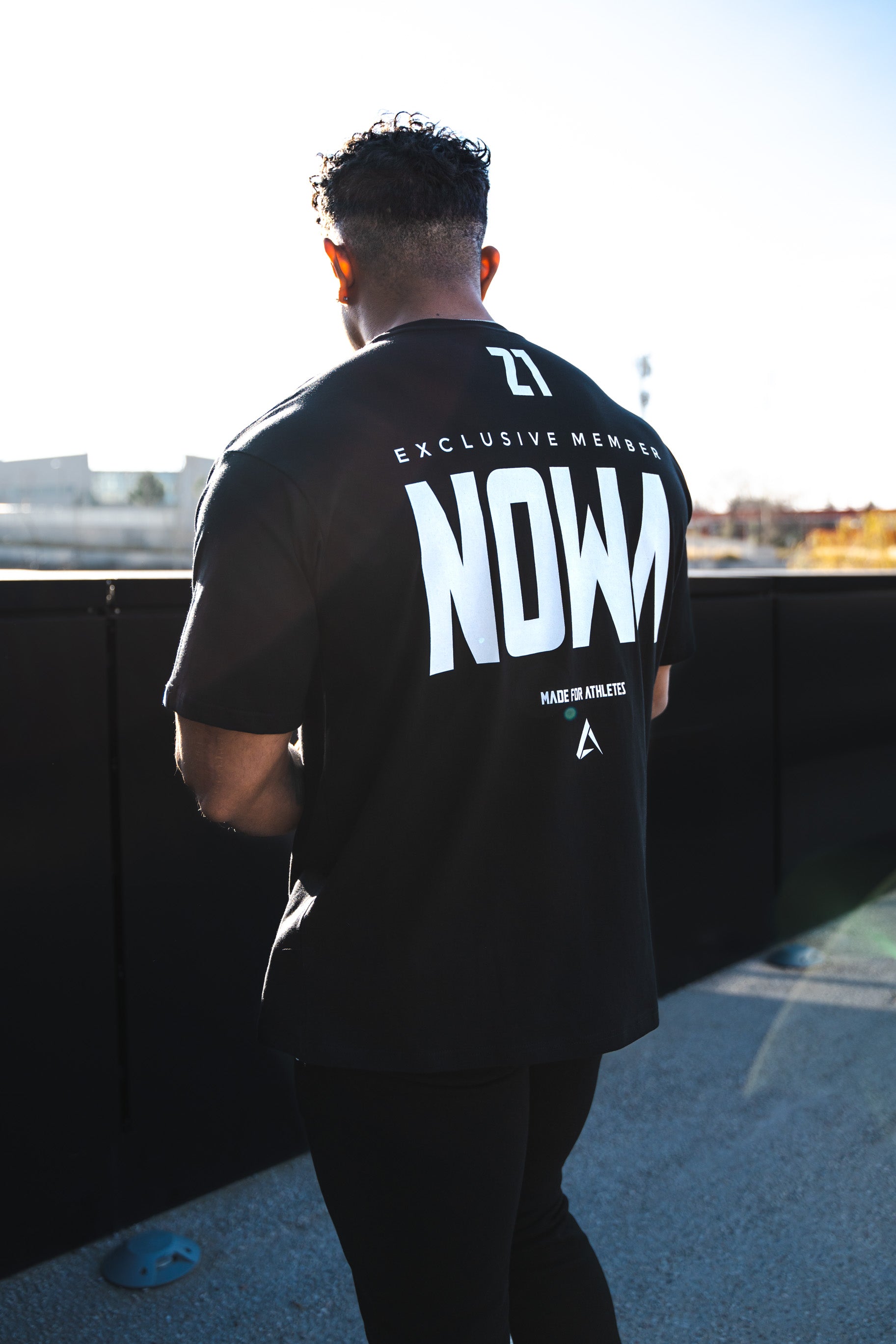 Camiseta Exclusive Member Oversized - Black