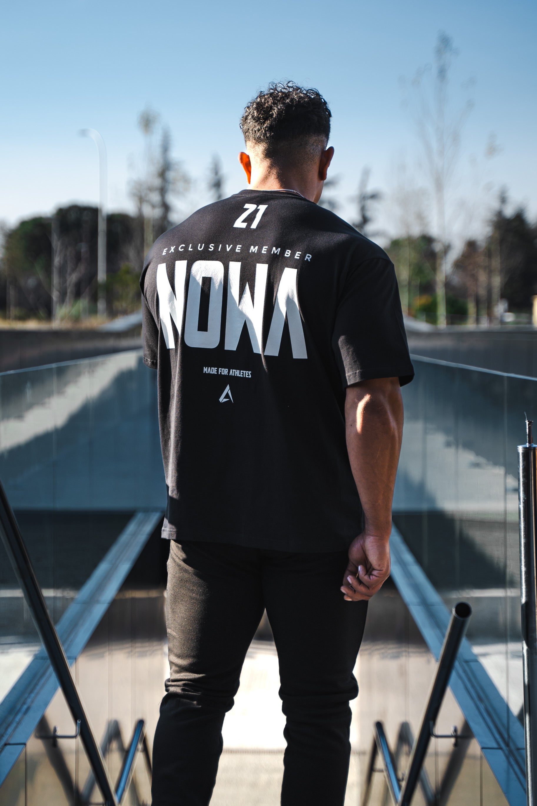 Camiseta Exclusive Member Oversized - Black