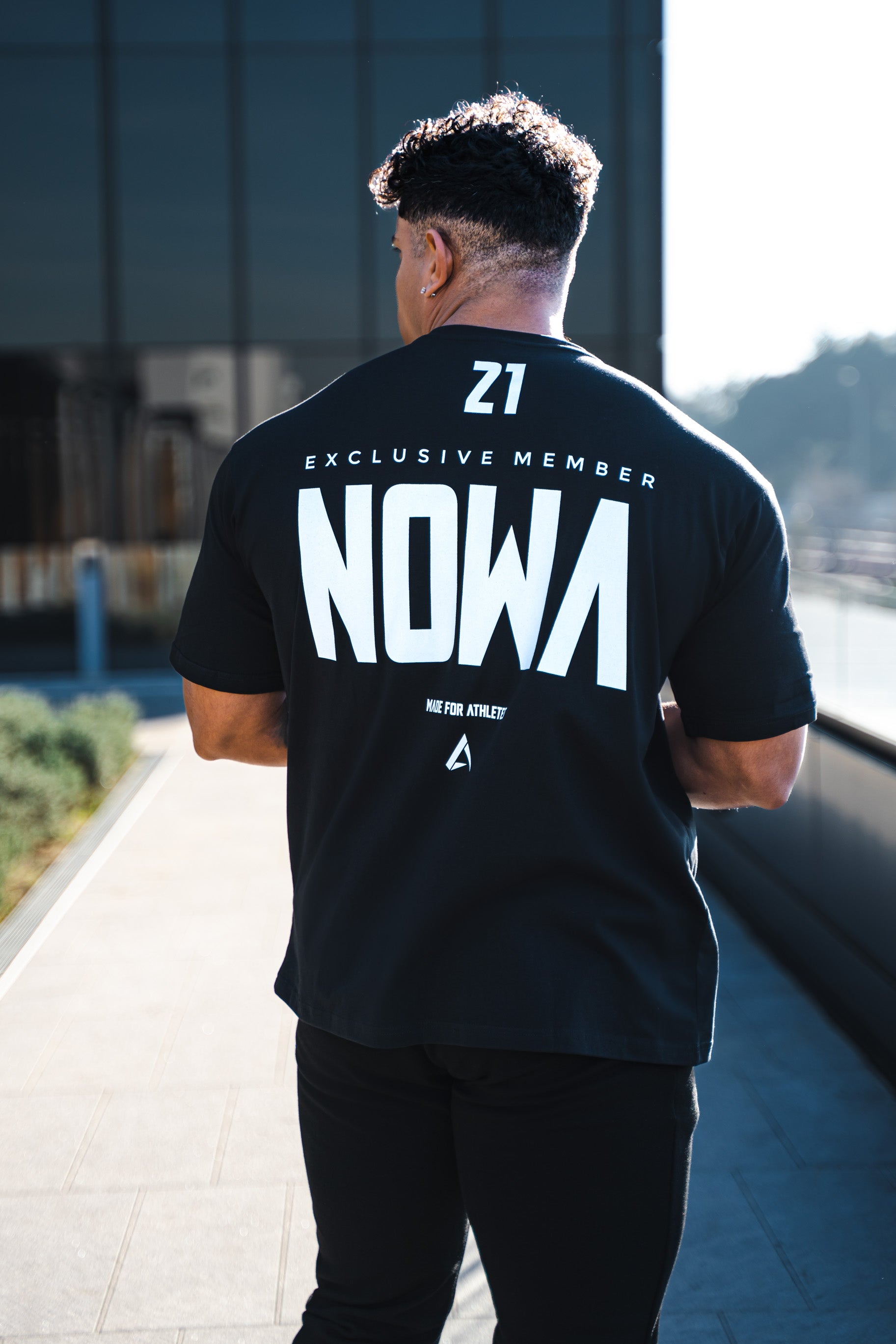 Camiseta Exclusive Member Oversized - Black