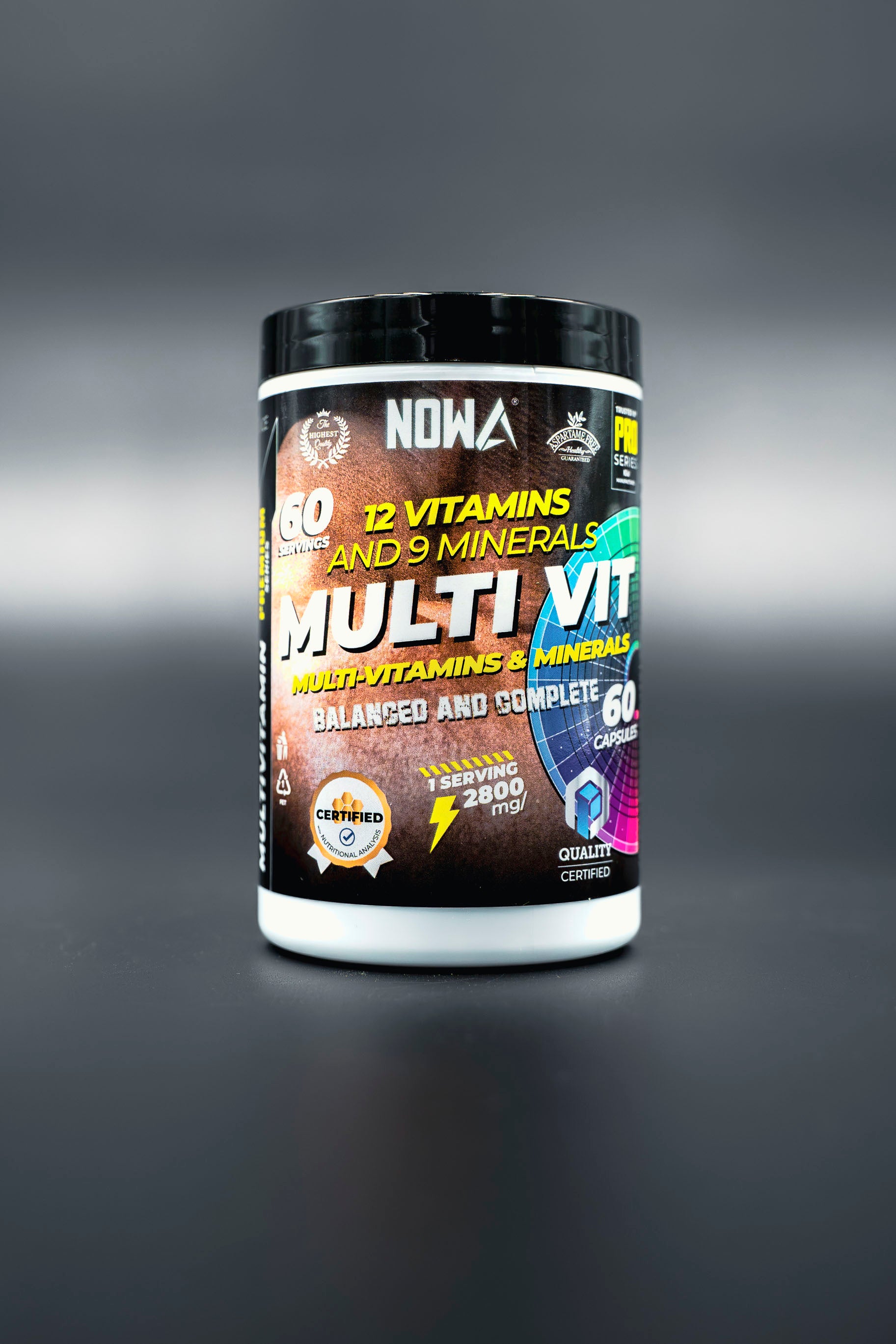 COMPLETE Multivitamin 12 Vitamins & 9 Minerals - 60 Capsules