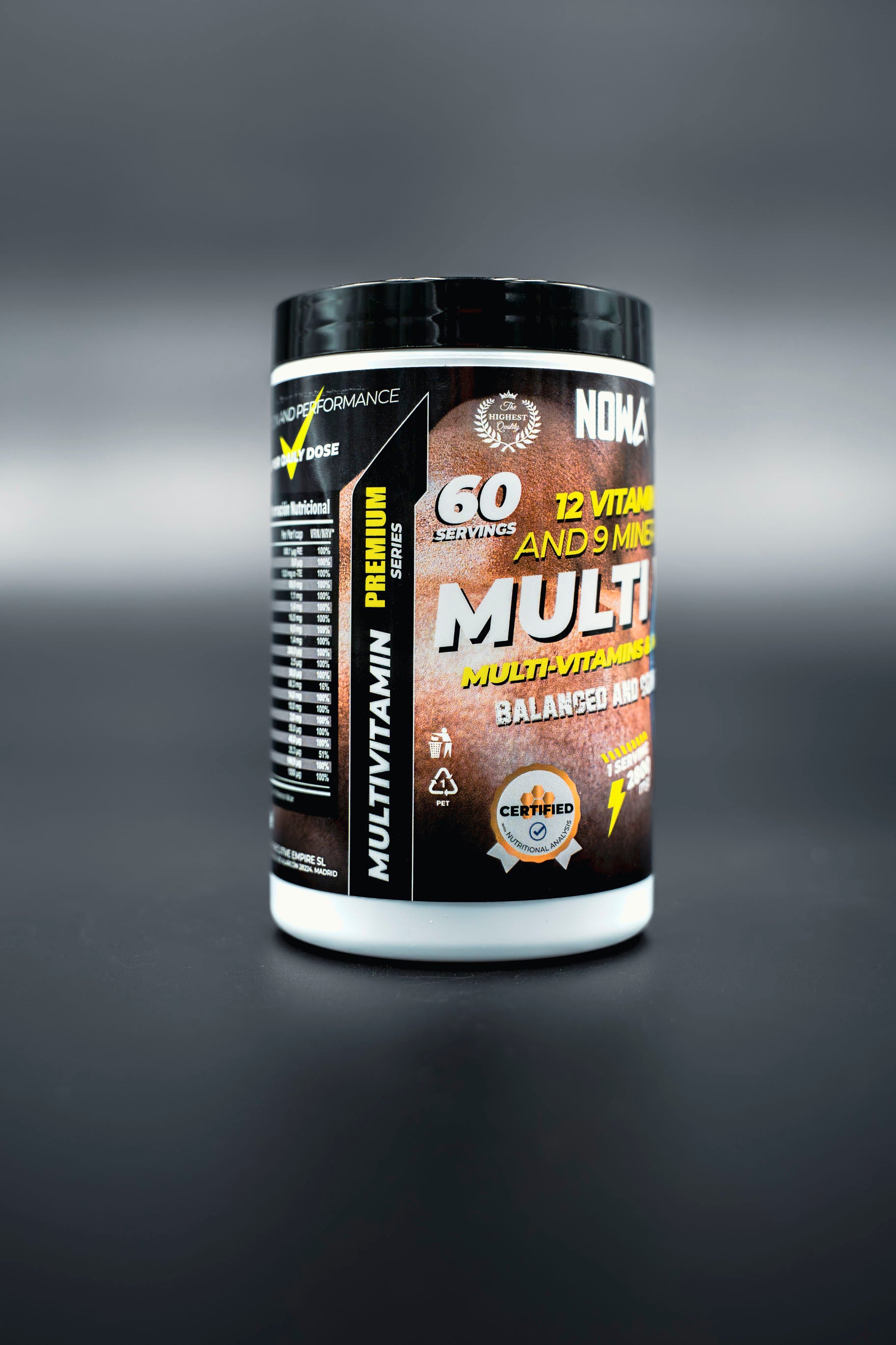 COMPLETE Multivitamin 12 Vitamins & 9 Minerals - 60 Capsules