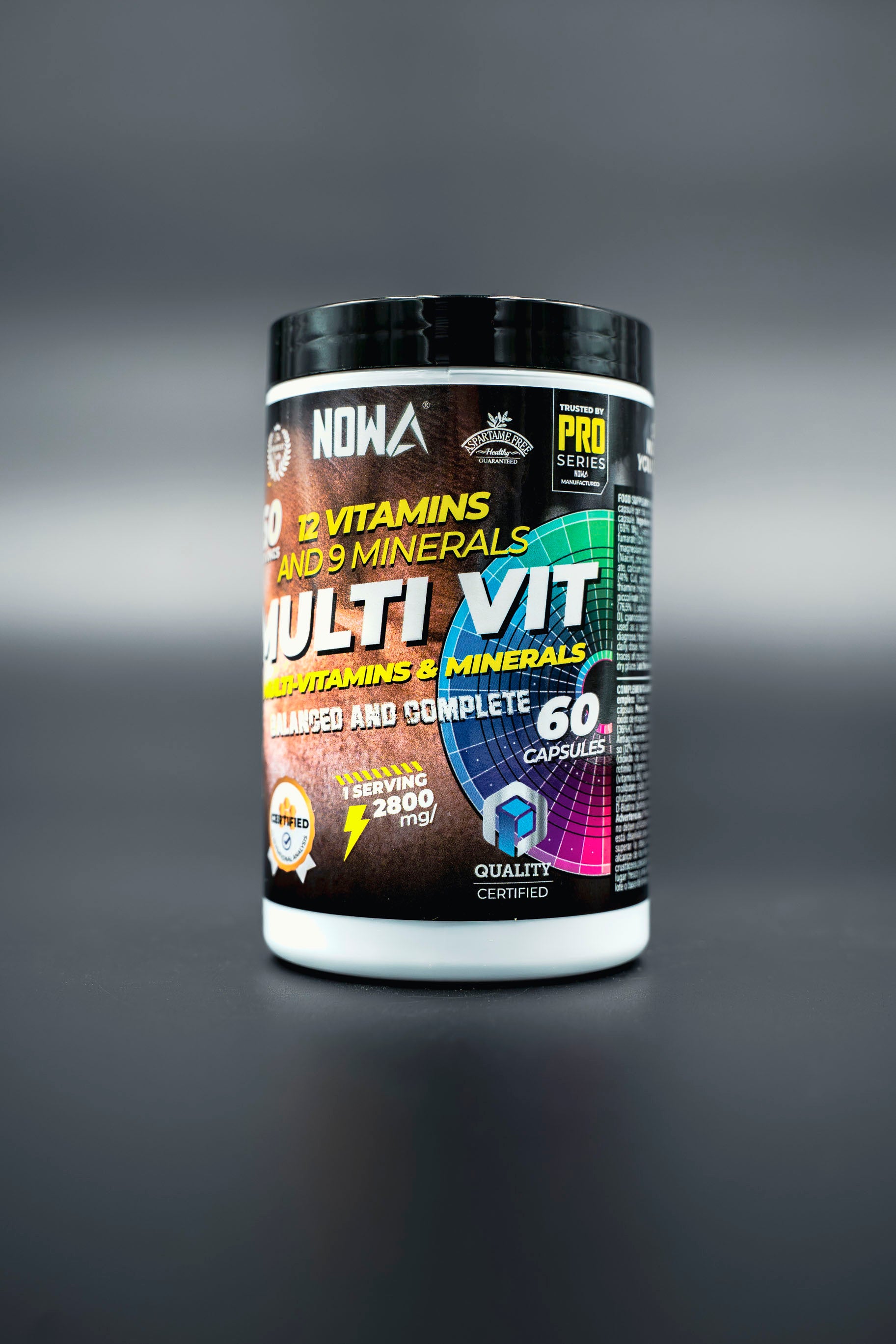 COMPLETE Multivitamin 12 Vitamins & 9 Minerals - 60 Capsules