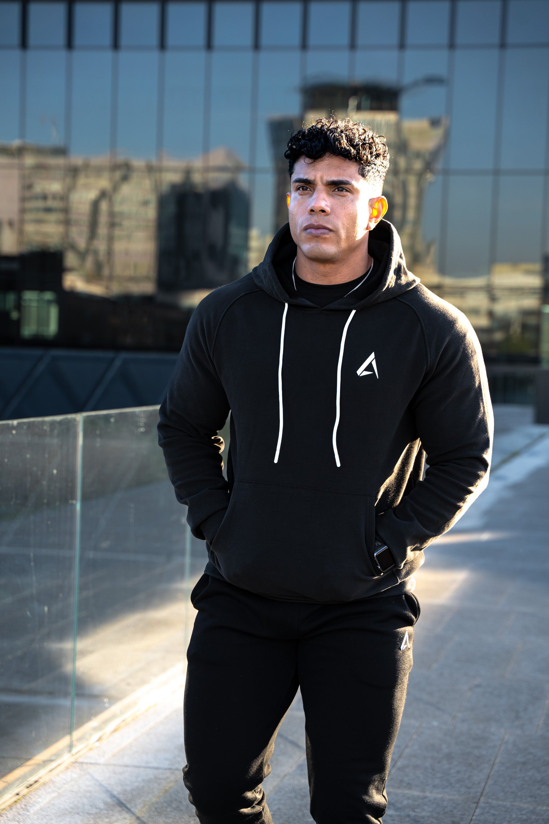 Phantom Legacy Hoodie Fitted - Black Stone