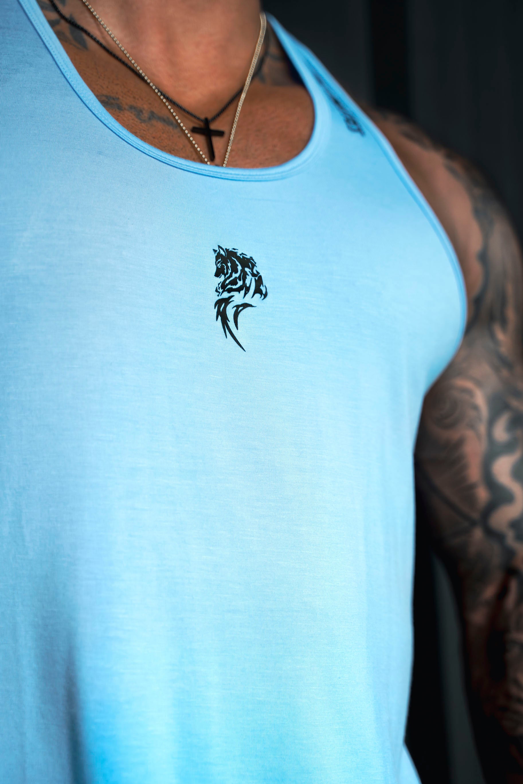 Rage Armor stringer - Royal Blue Wolf