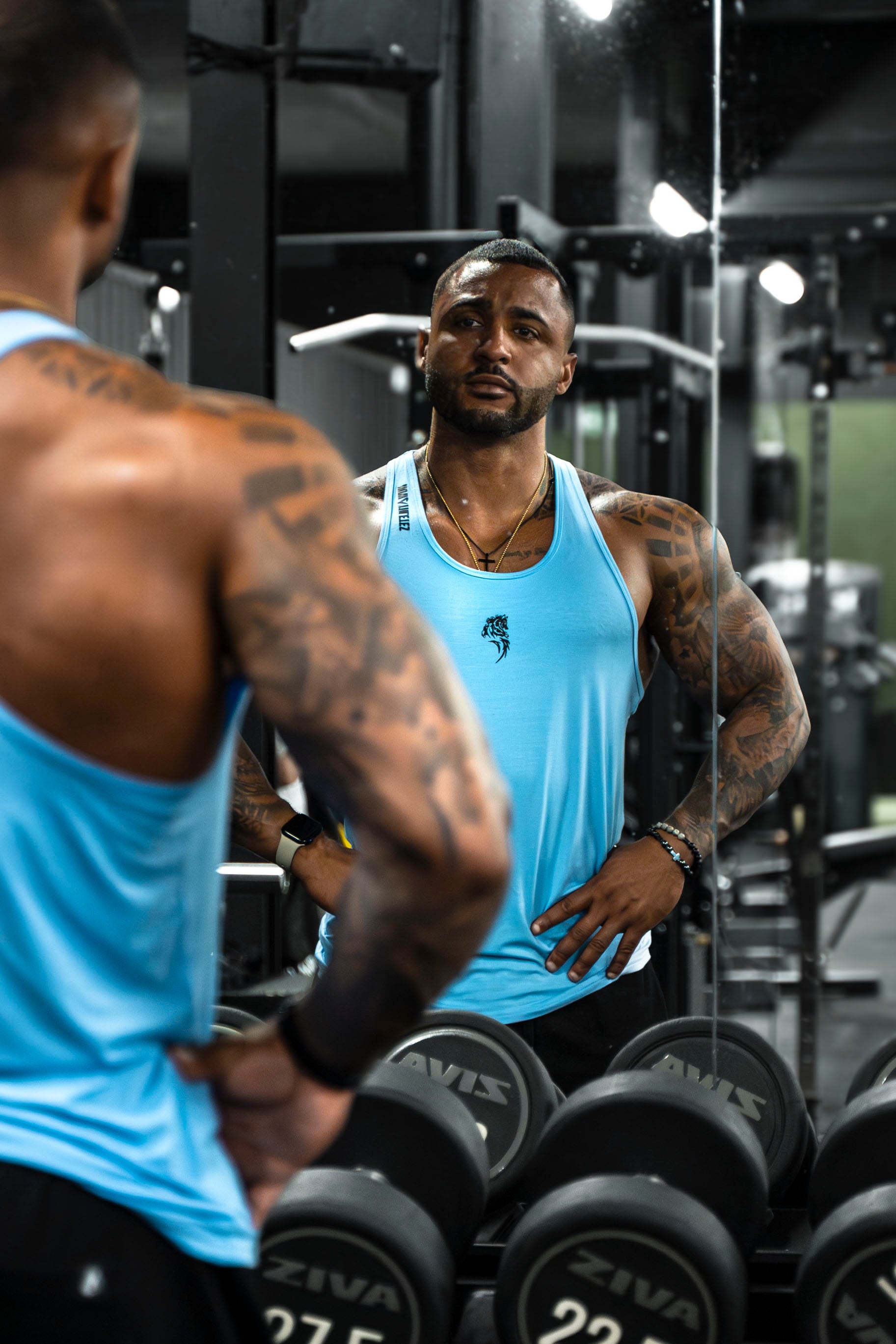 Rage Armor stringer - Royal Blue Wolf