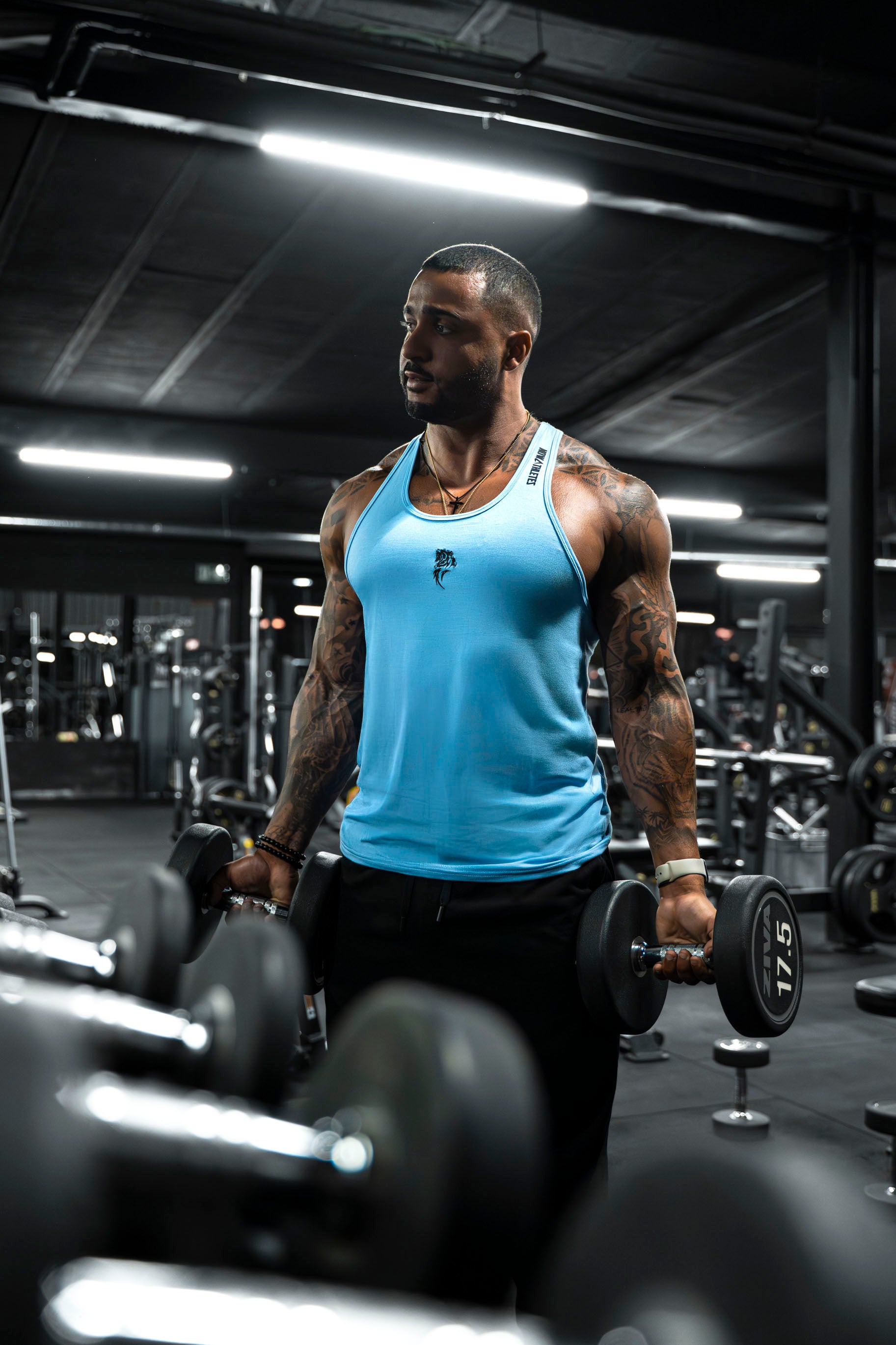 Rage Armor stringer -  Royal Blue Wolf