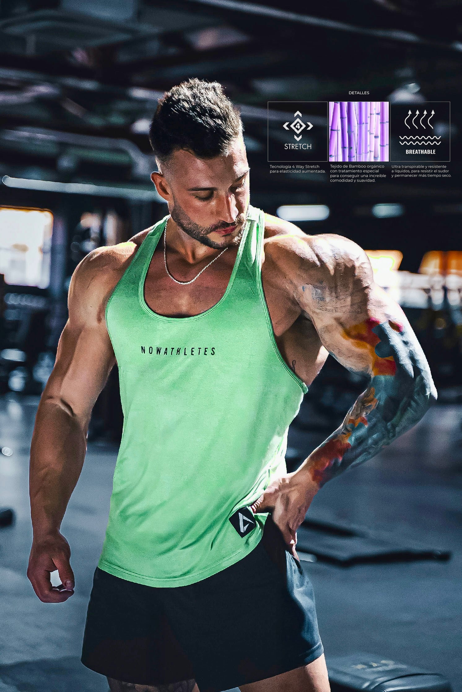 Evolution Bamboo Stringer 2.0 - Military Green