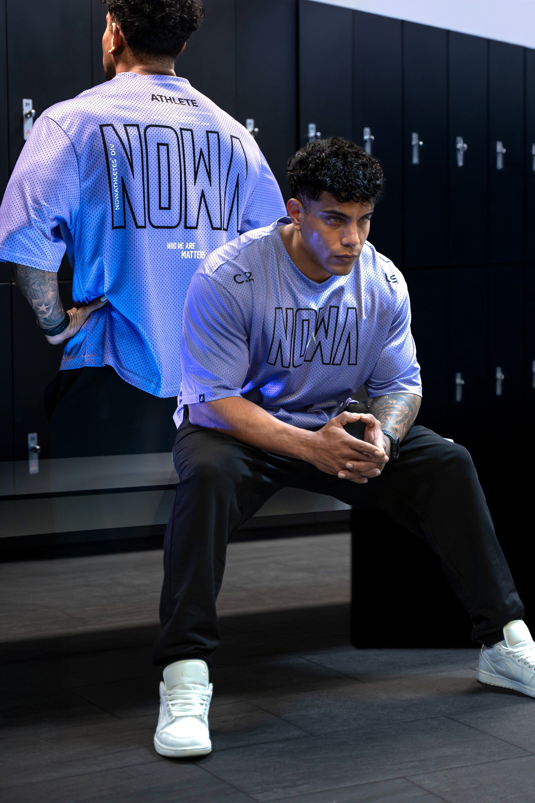 USA PRO Cropped Tee - Royal Purple