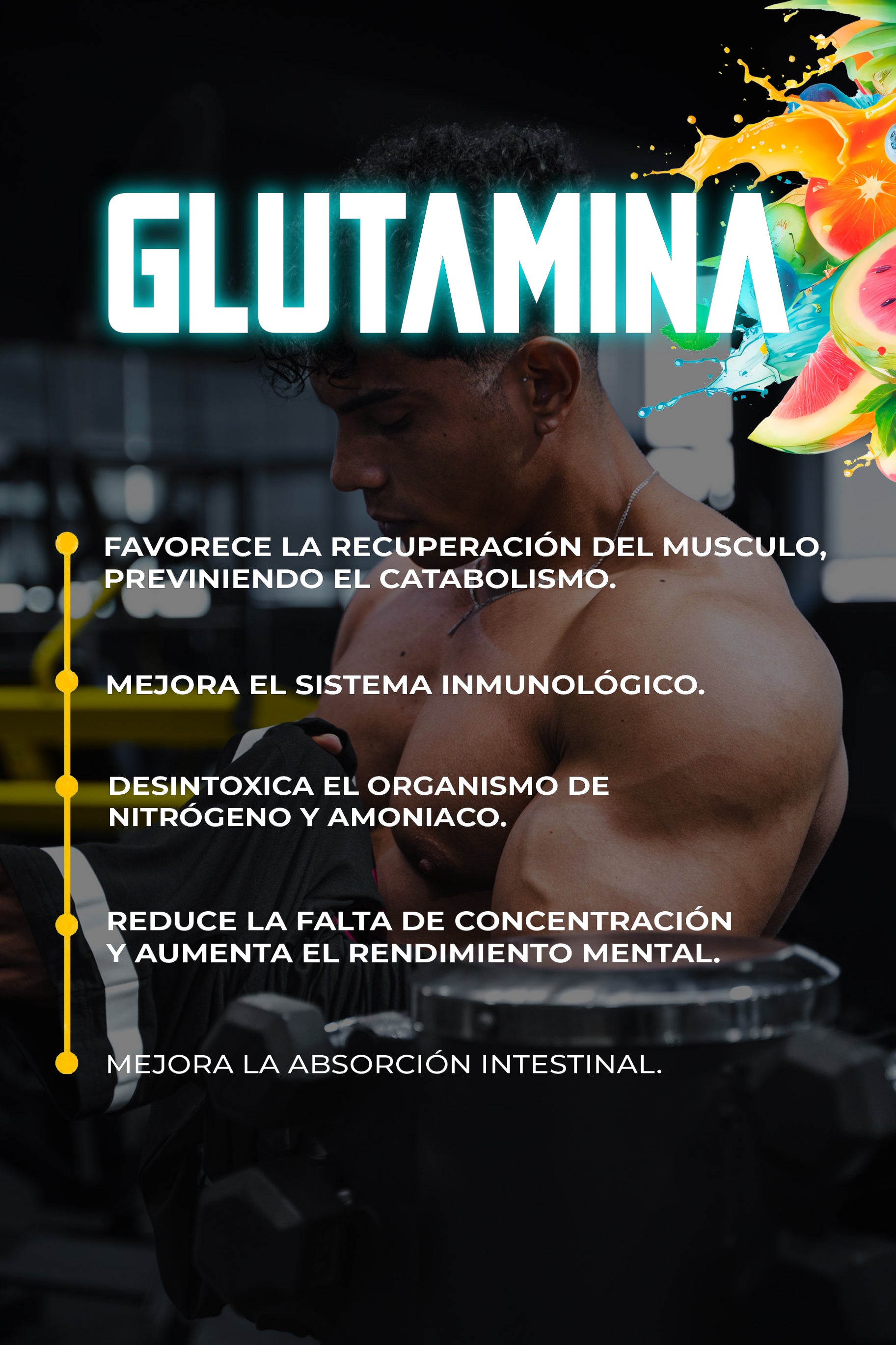 Aminoácidos BCAAs + Glutamina - Tropical