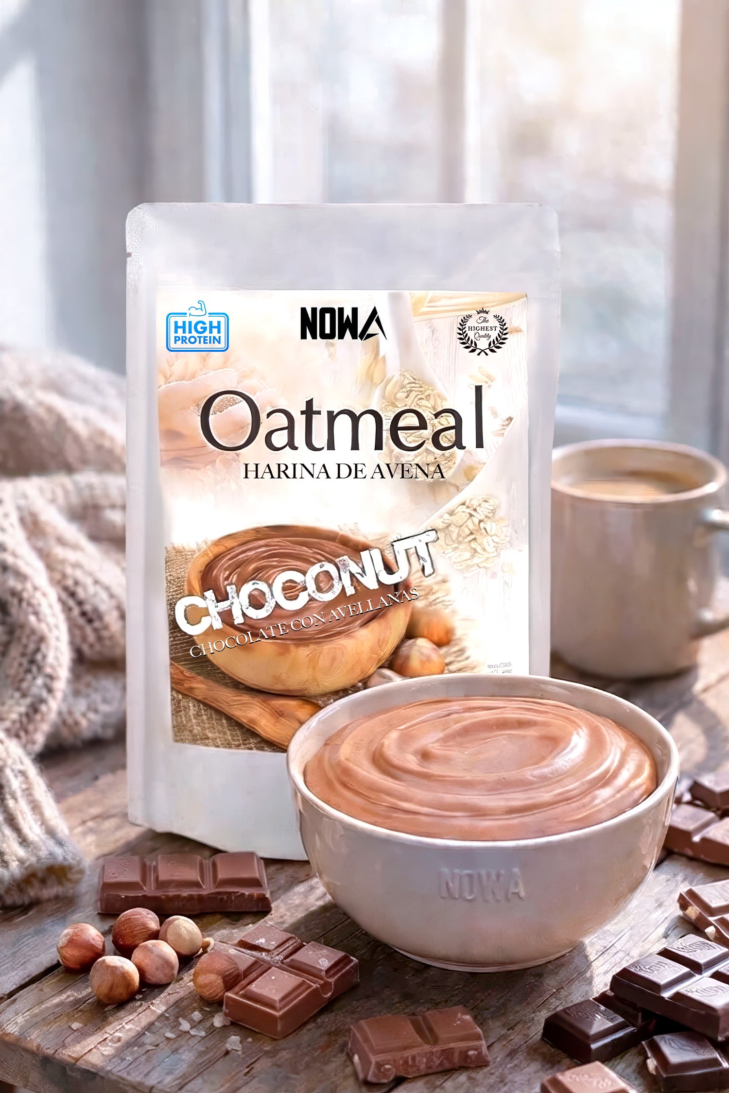 Harina de Avena - Chocolate & Almendras