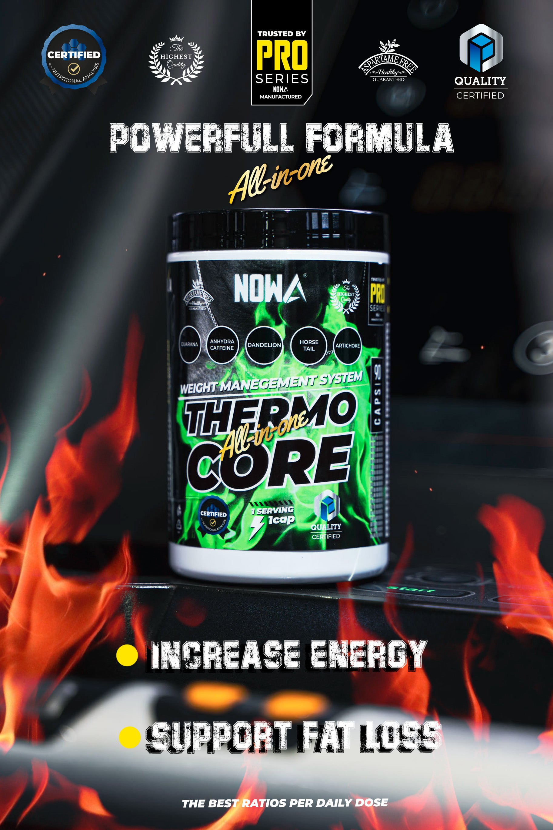Thermogenic Pro ALL IN ONE - 90 Capsules