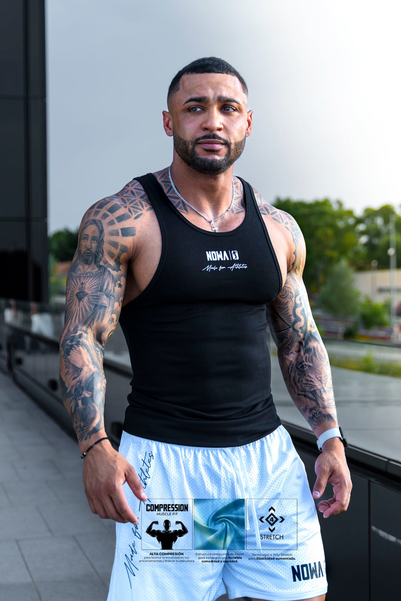 Pro Athlete Muscle Compression - Black