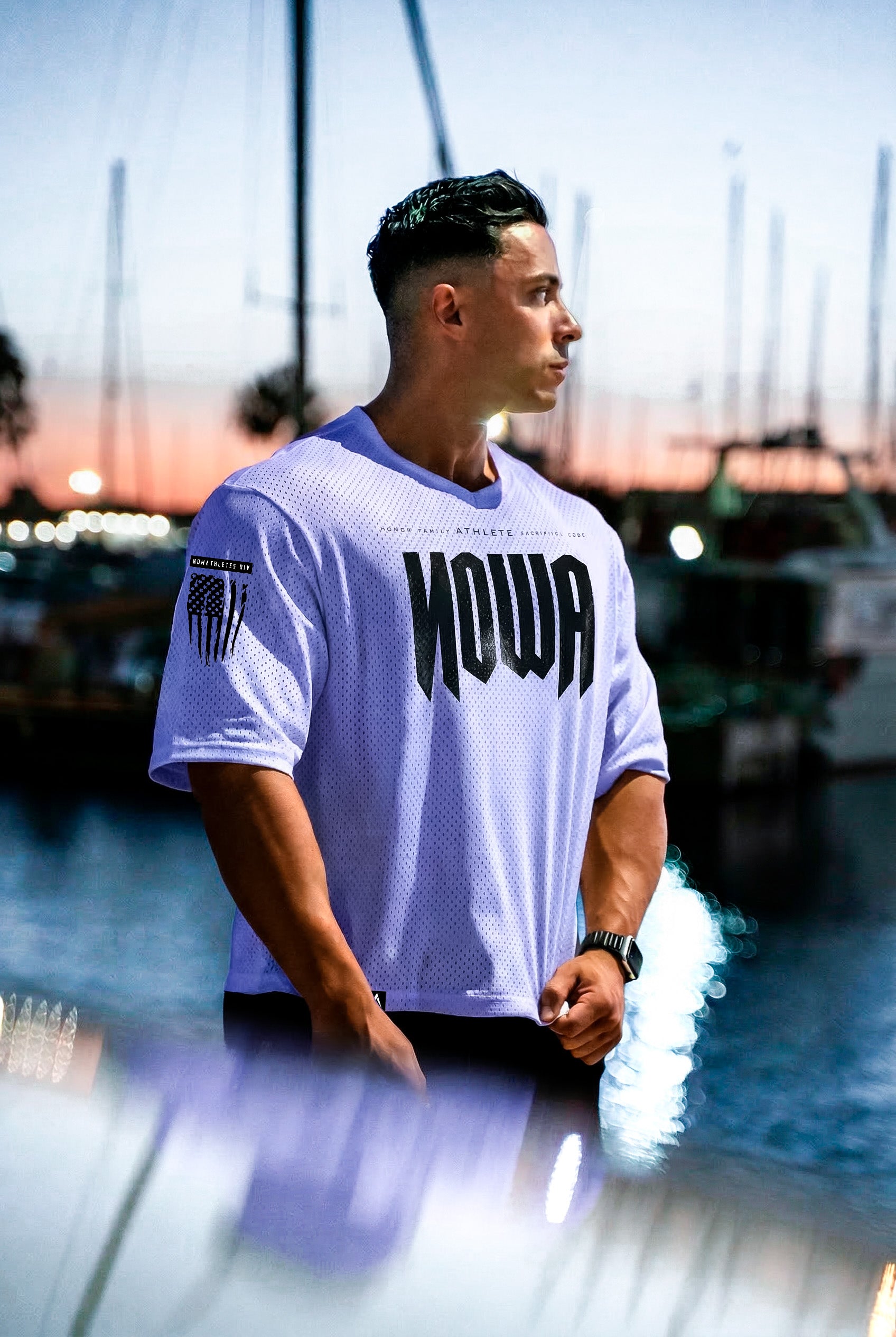 PRO Division Cropped - Royal Purple