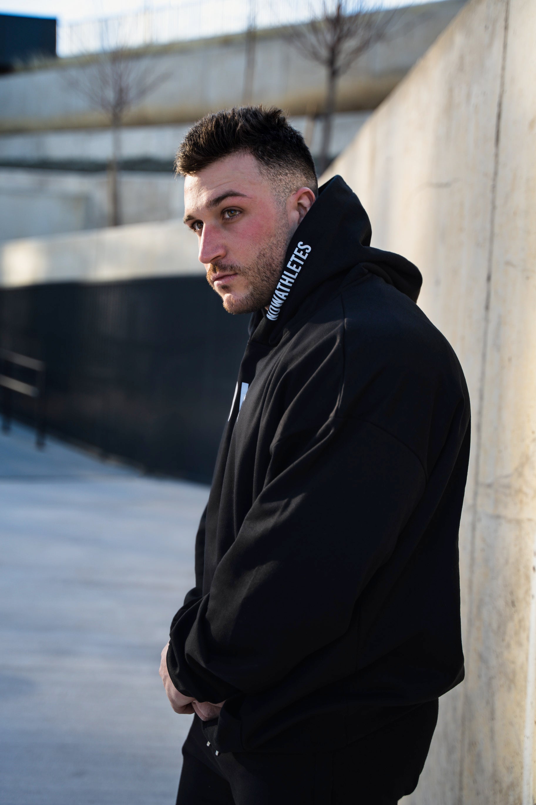 Onyx Trademark Oversized Sweatshirt - Black Knight