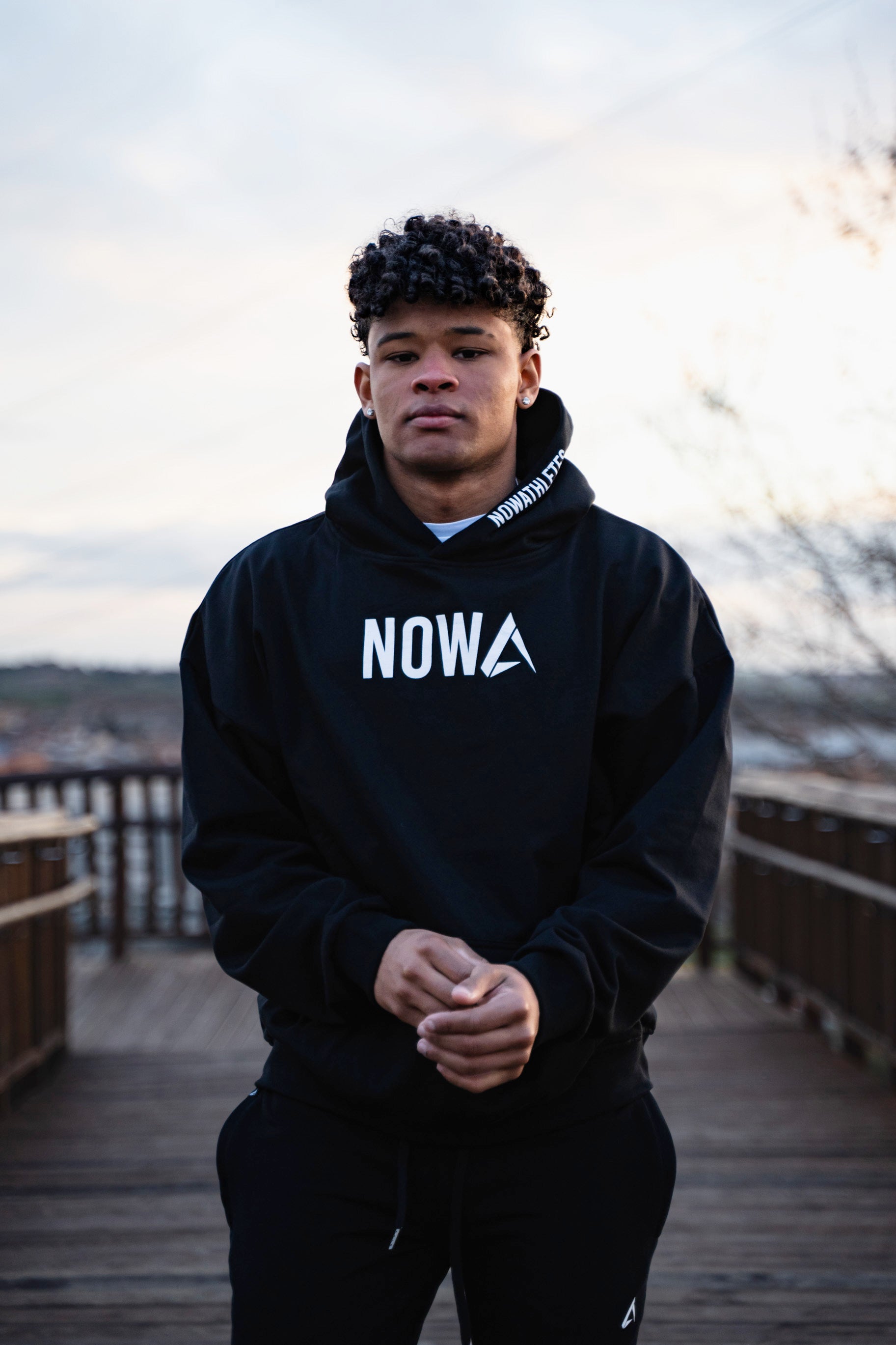 Onyx Trademark Oversized Sweatshirt - Black Knight