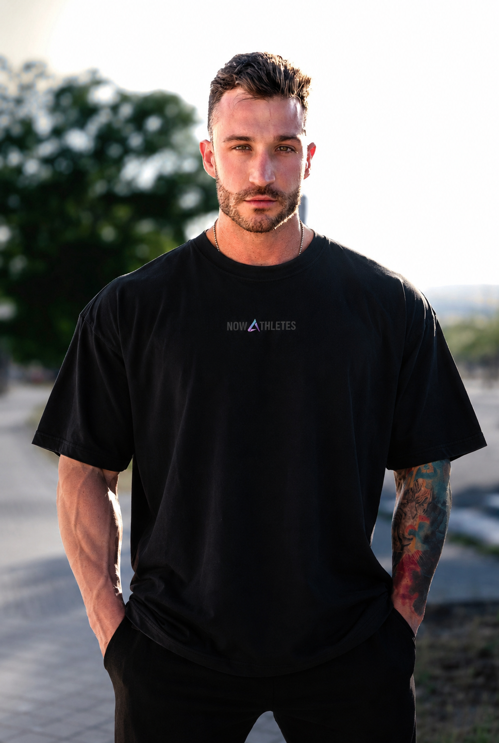 Supernova Returns Boxy Tee - Black
