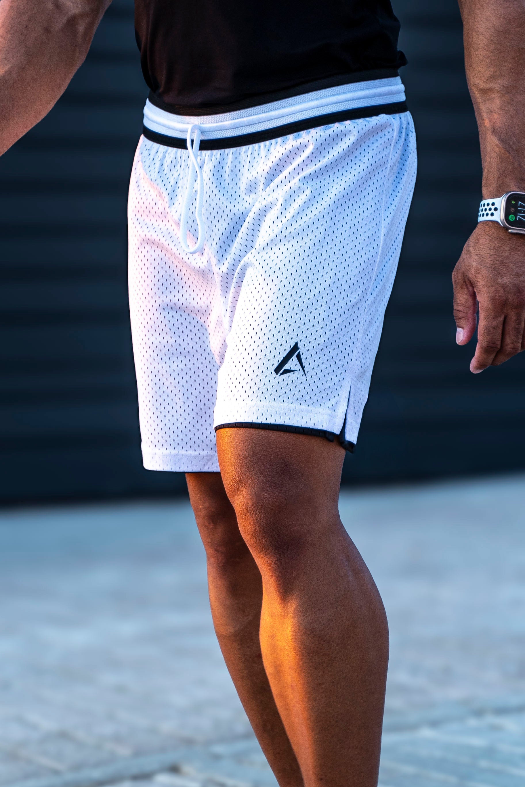 Wolf Reversible shorts 2in1 - Black/White