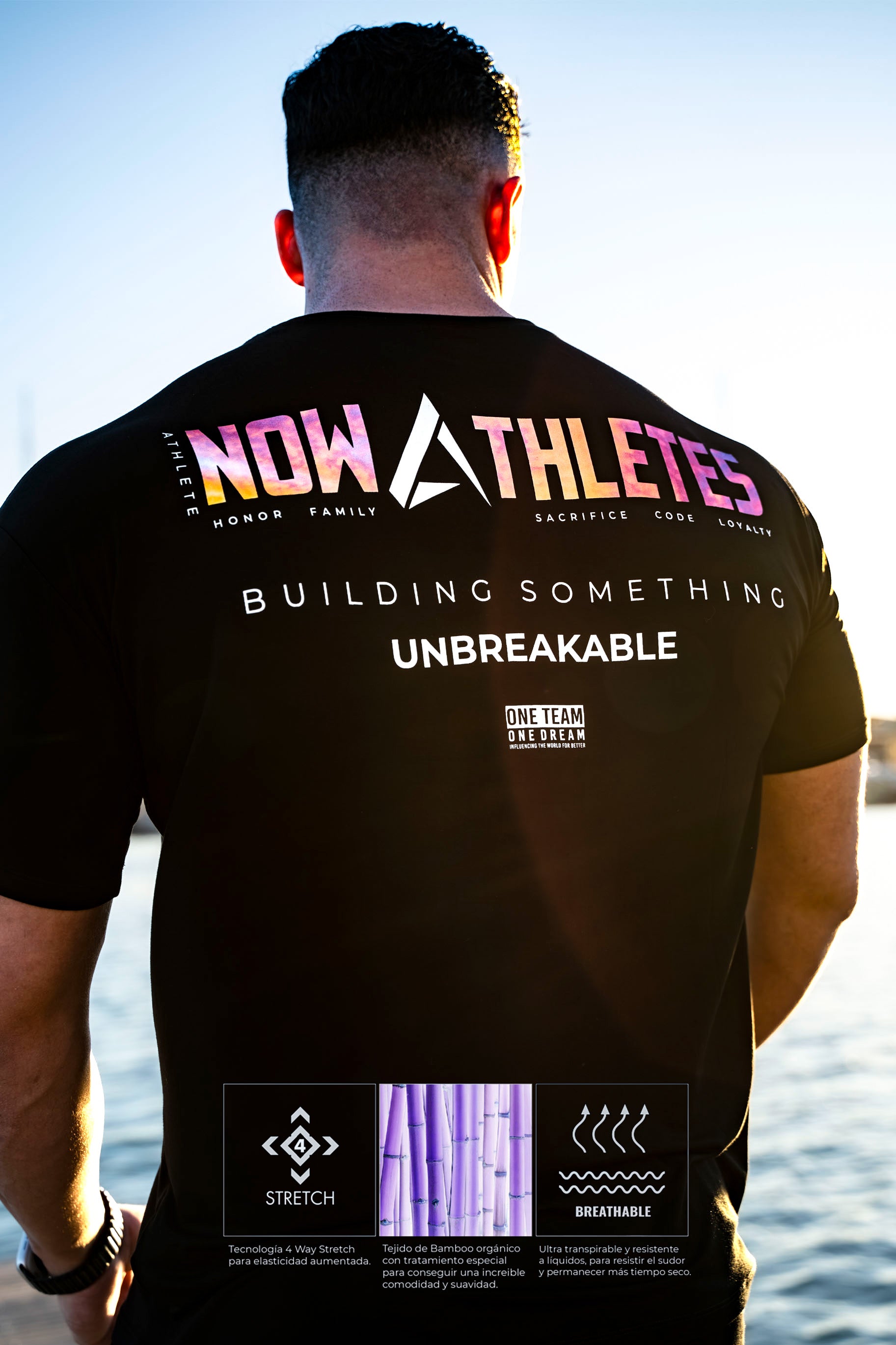 Camiseta Unbreakable Crew - Black