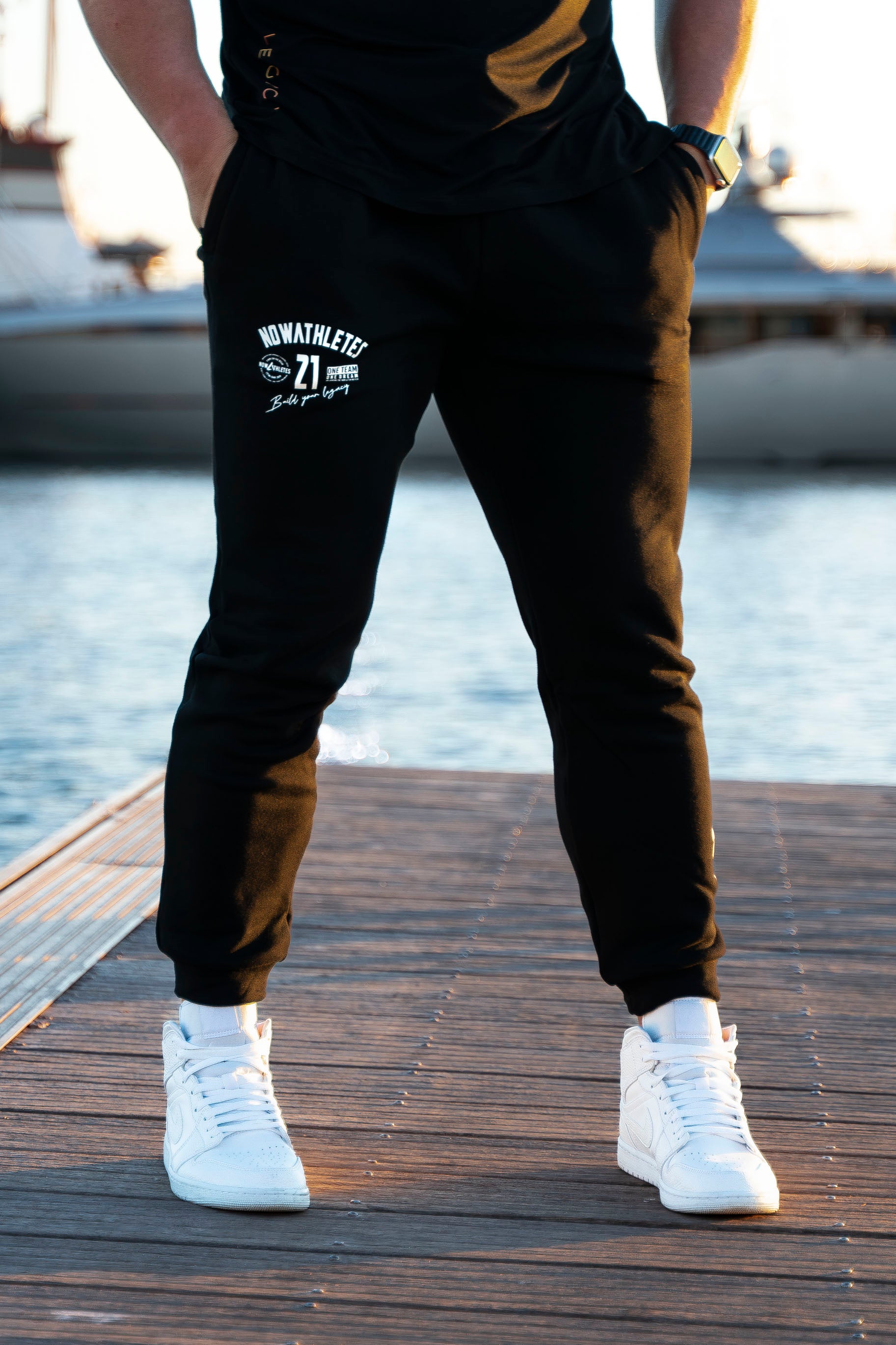 Alpha Comfort Premium Joggers - Black 