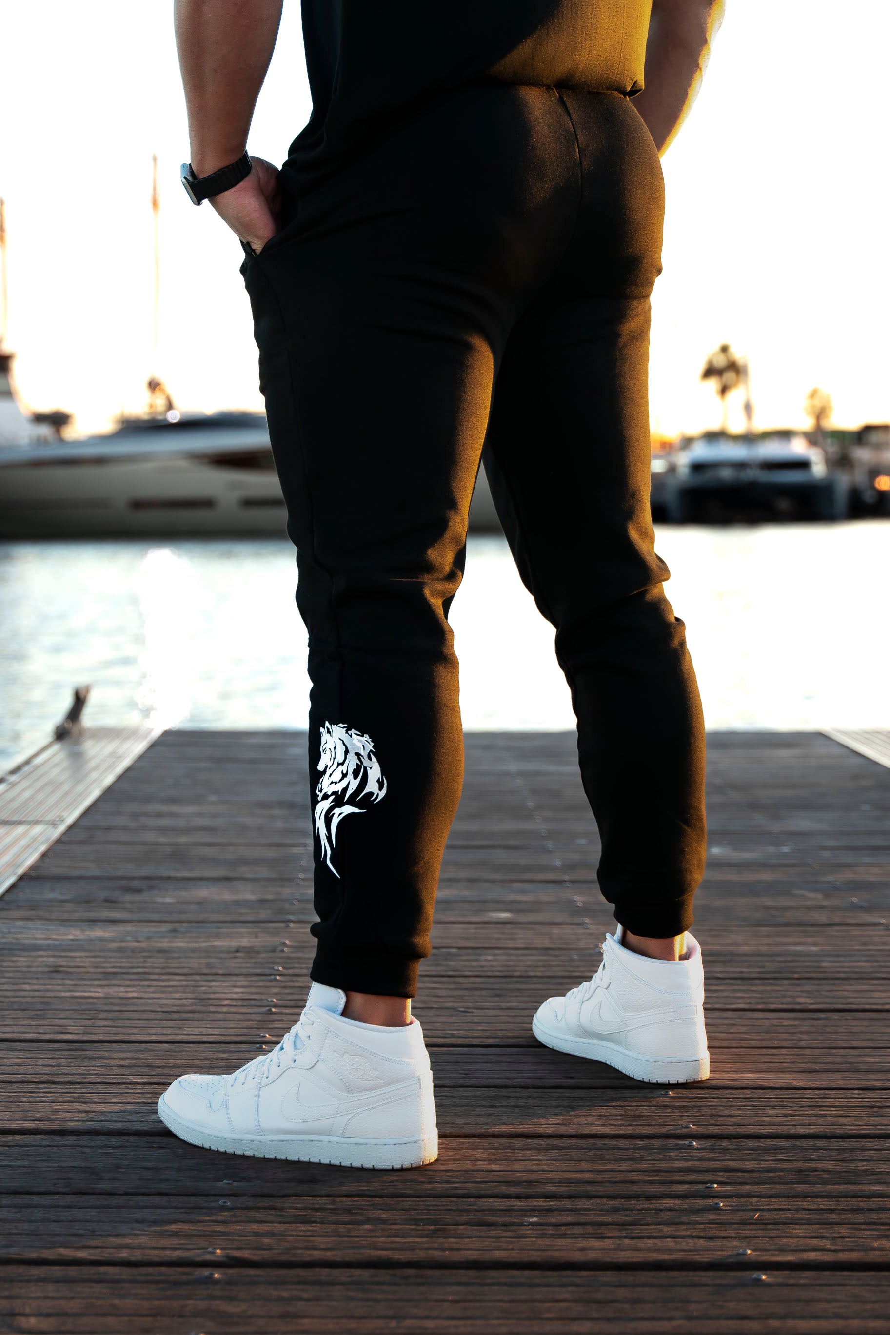 Alpha Comfort Premium Joggers - Black