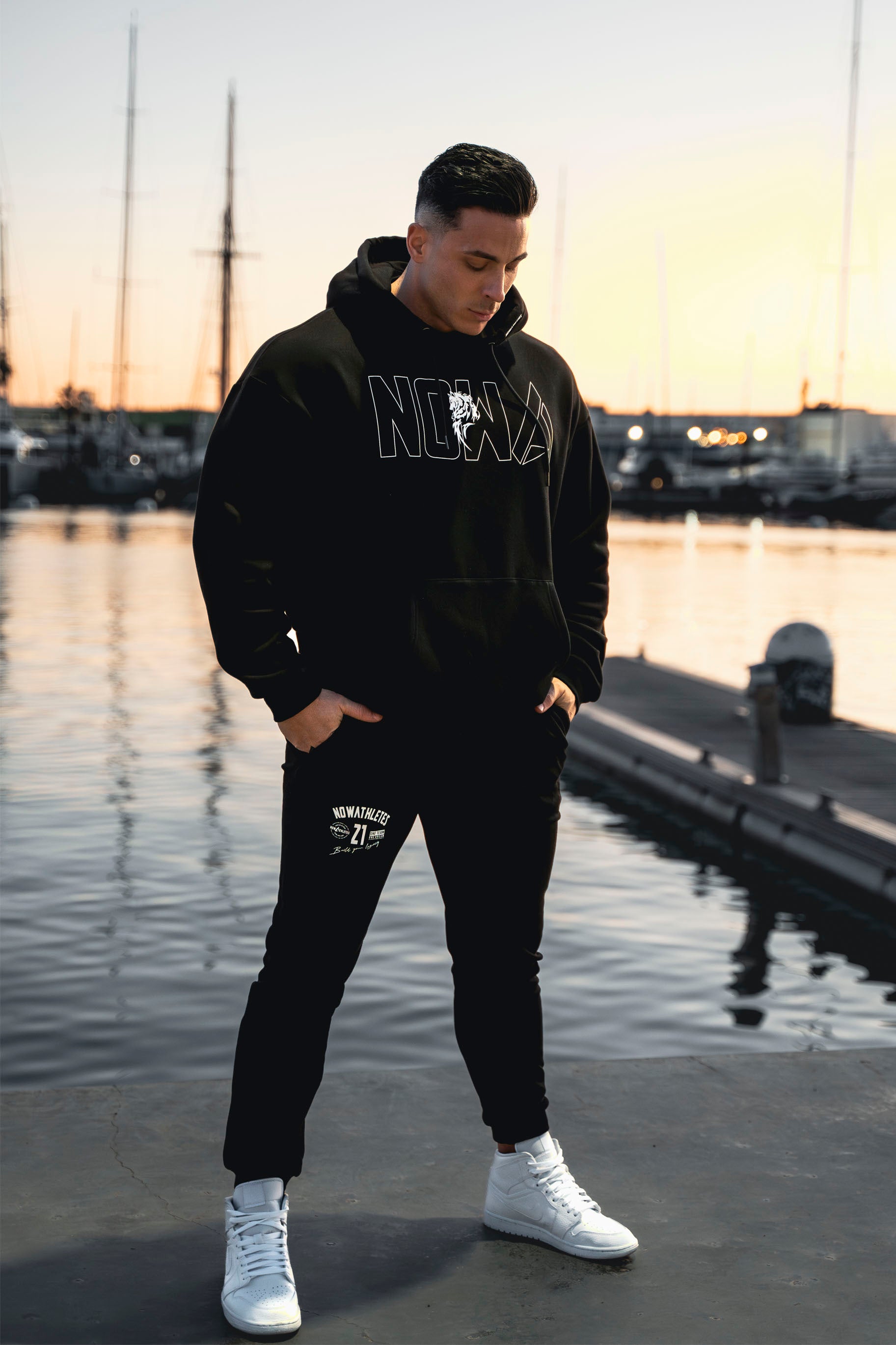 Alpha Comfort Premium Joggers - Black 