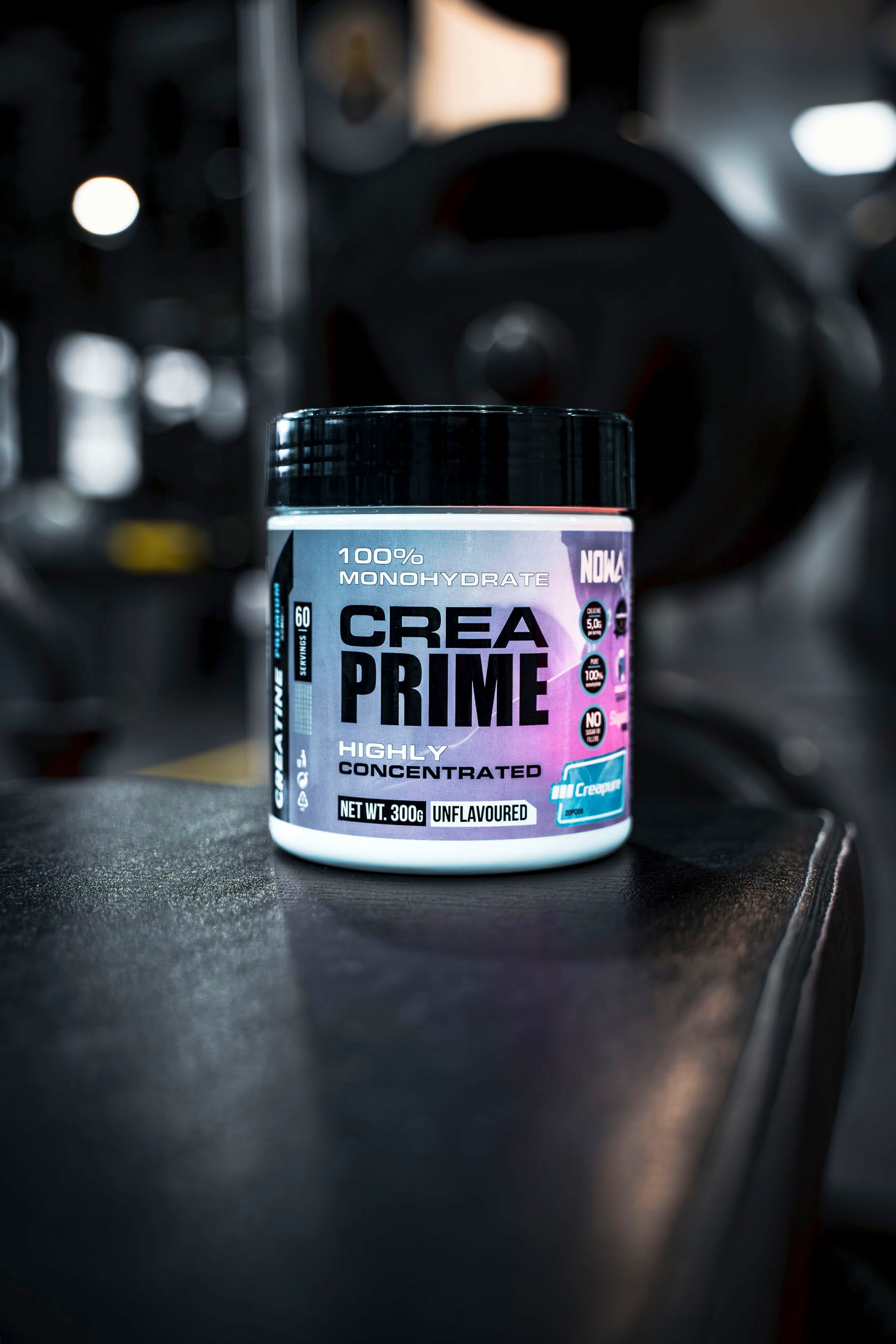 Creatine CREAPURE®️ Prime Monohydrate of Maximum purity and quality. 300g - Unflavoured