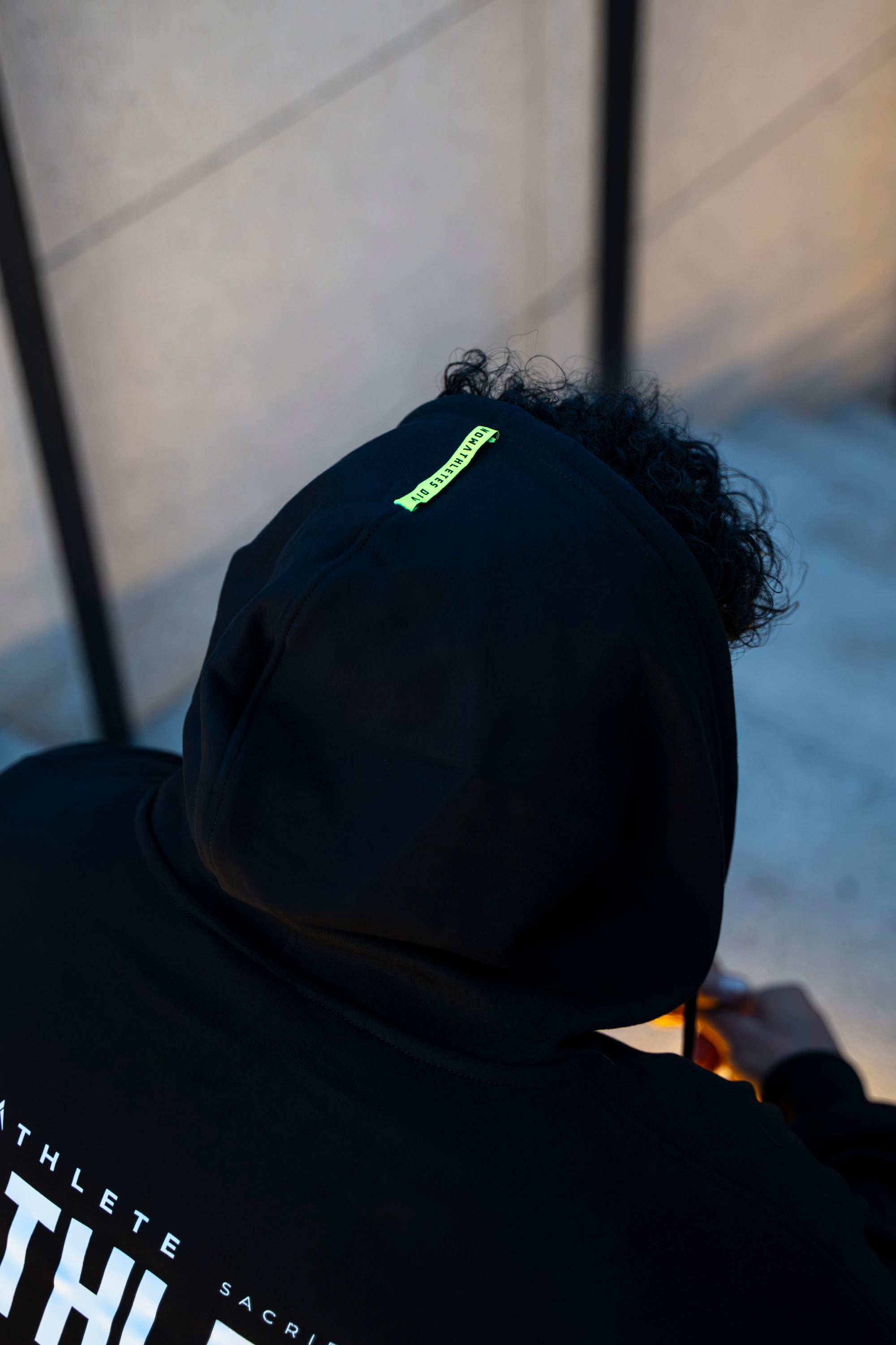 Sudadera Black Performance - Extra Oversized