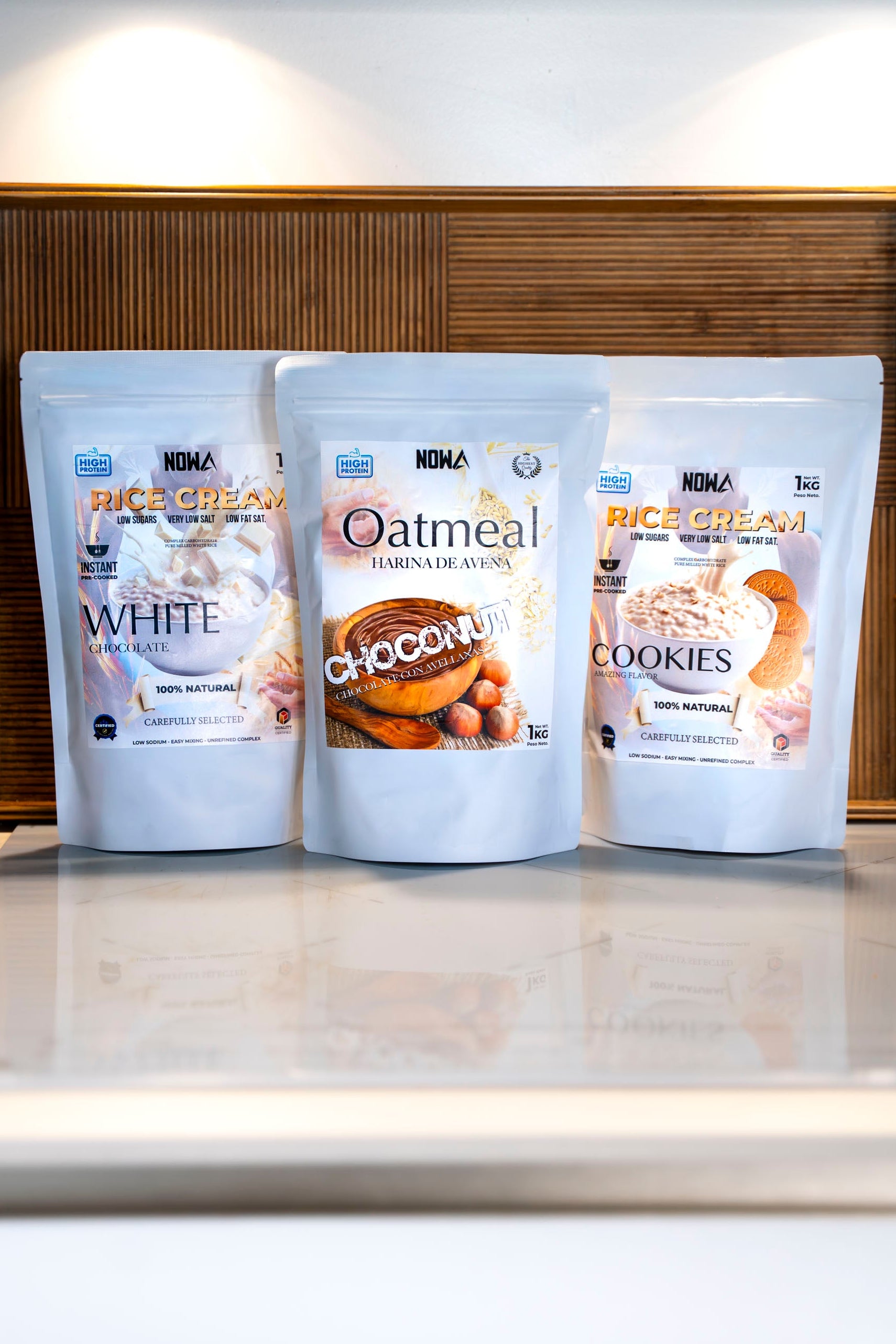 PACK AHORRO - 2 Cremas de Arroz + 1 Harina de Avena.