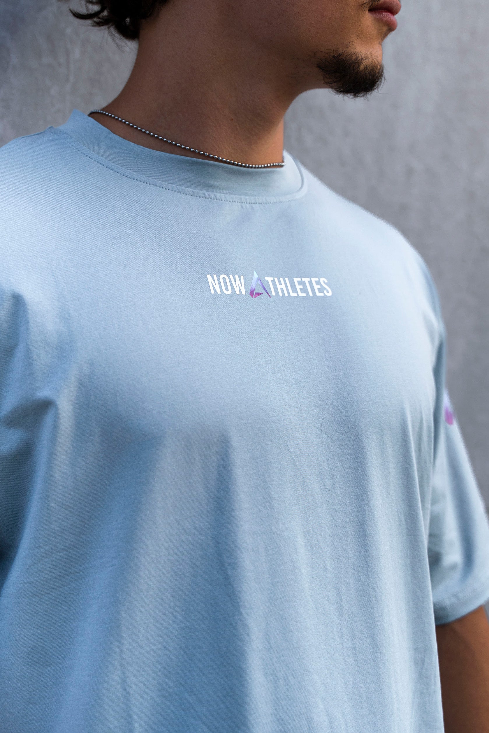 Supernova Returns Boxy Tee - Ice Grey