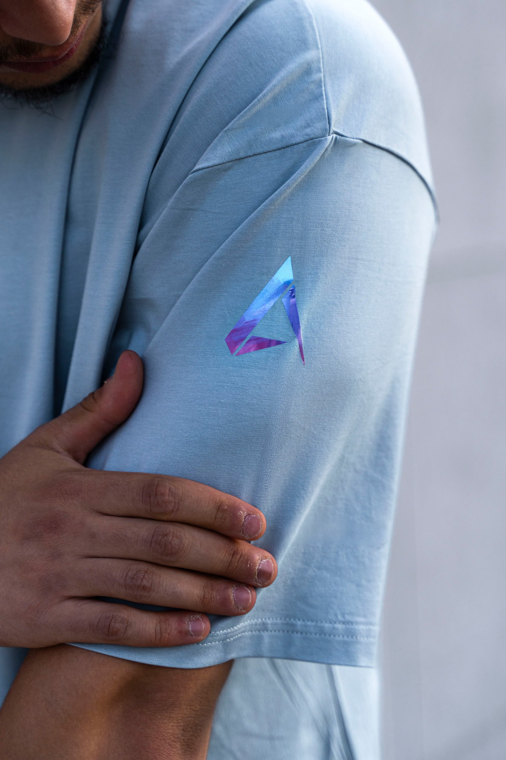 Supernova Returns Boxy Tee - Ice Grey