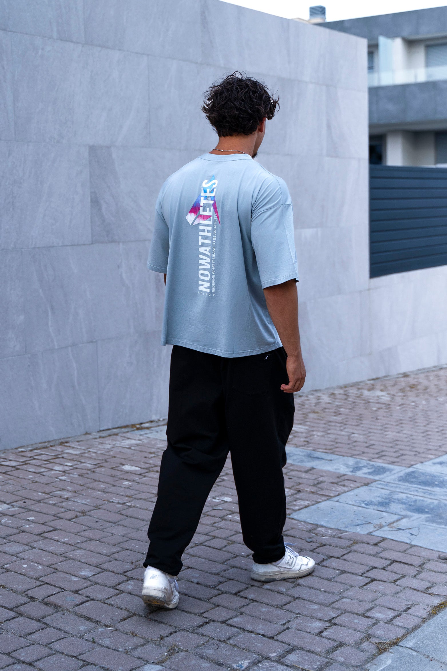 Supernova Returns Boxy Tee - Ice Grey