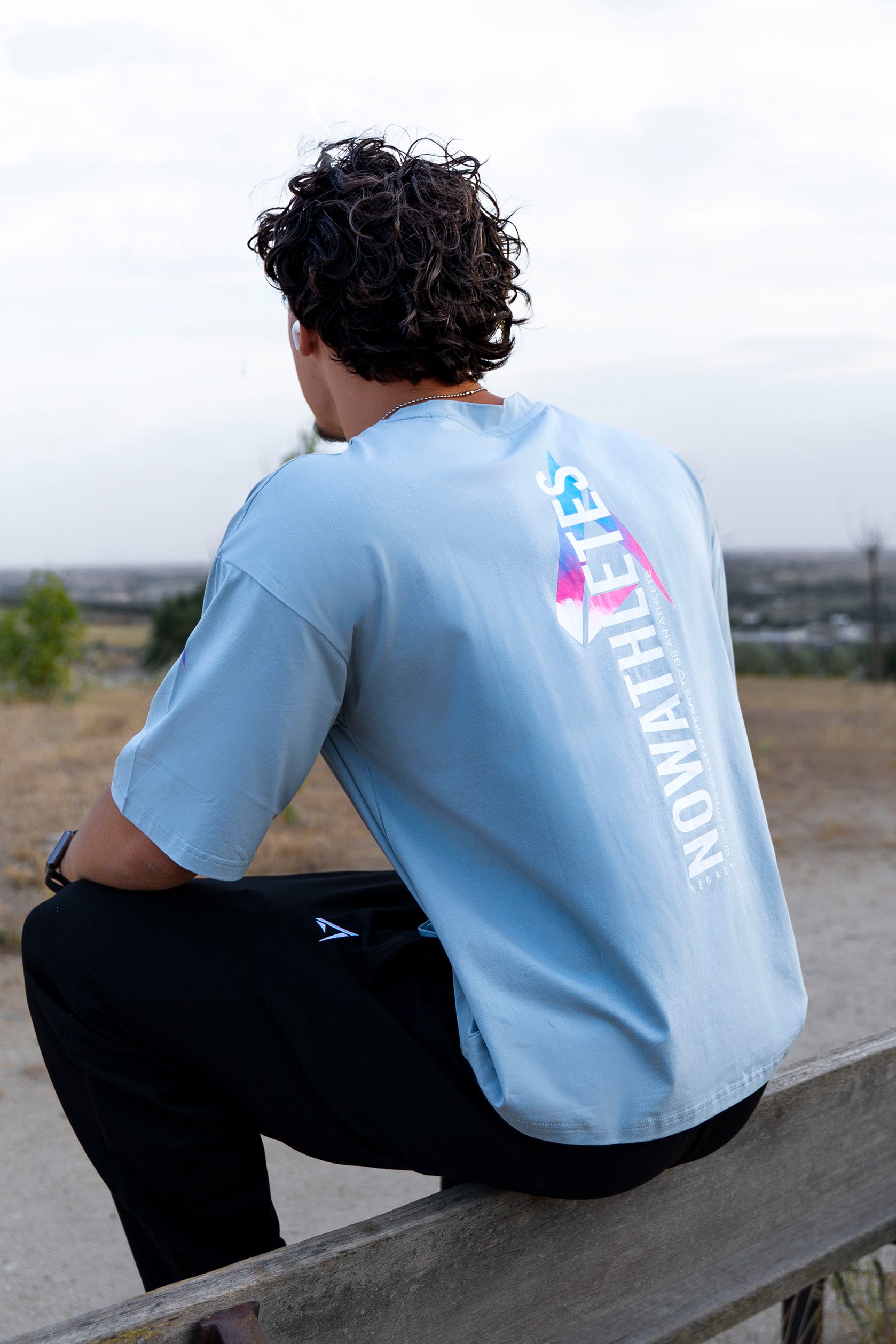Supernova Returns Boxy Tee - Ice Grey