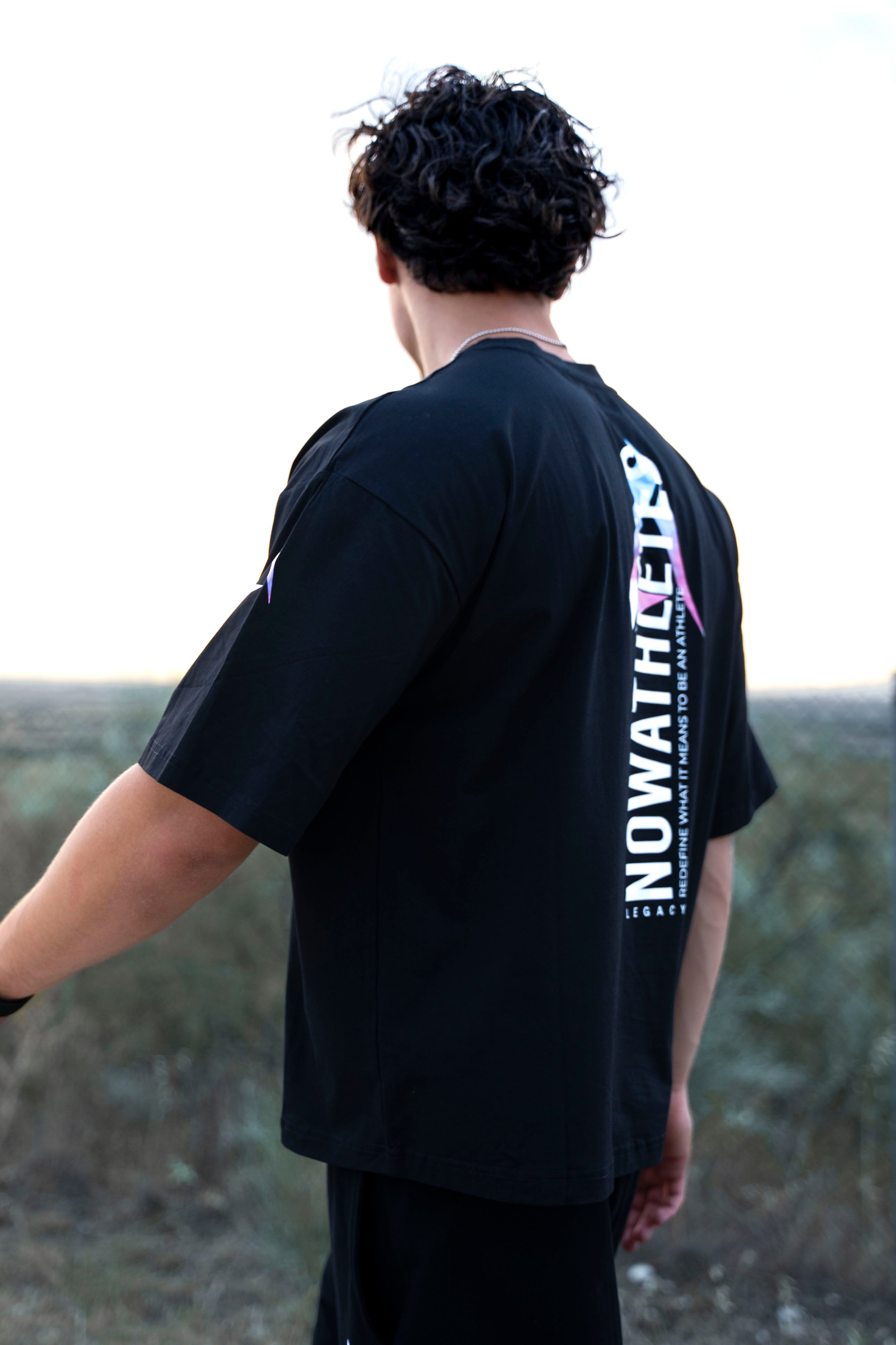 Supernova Returns Boxy Tee - Black