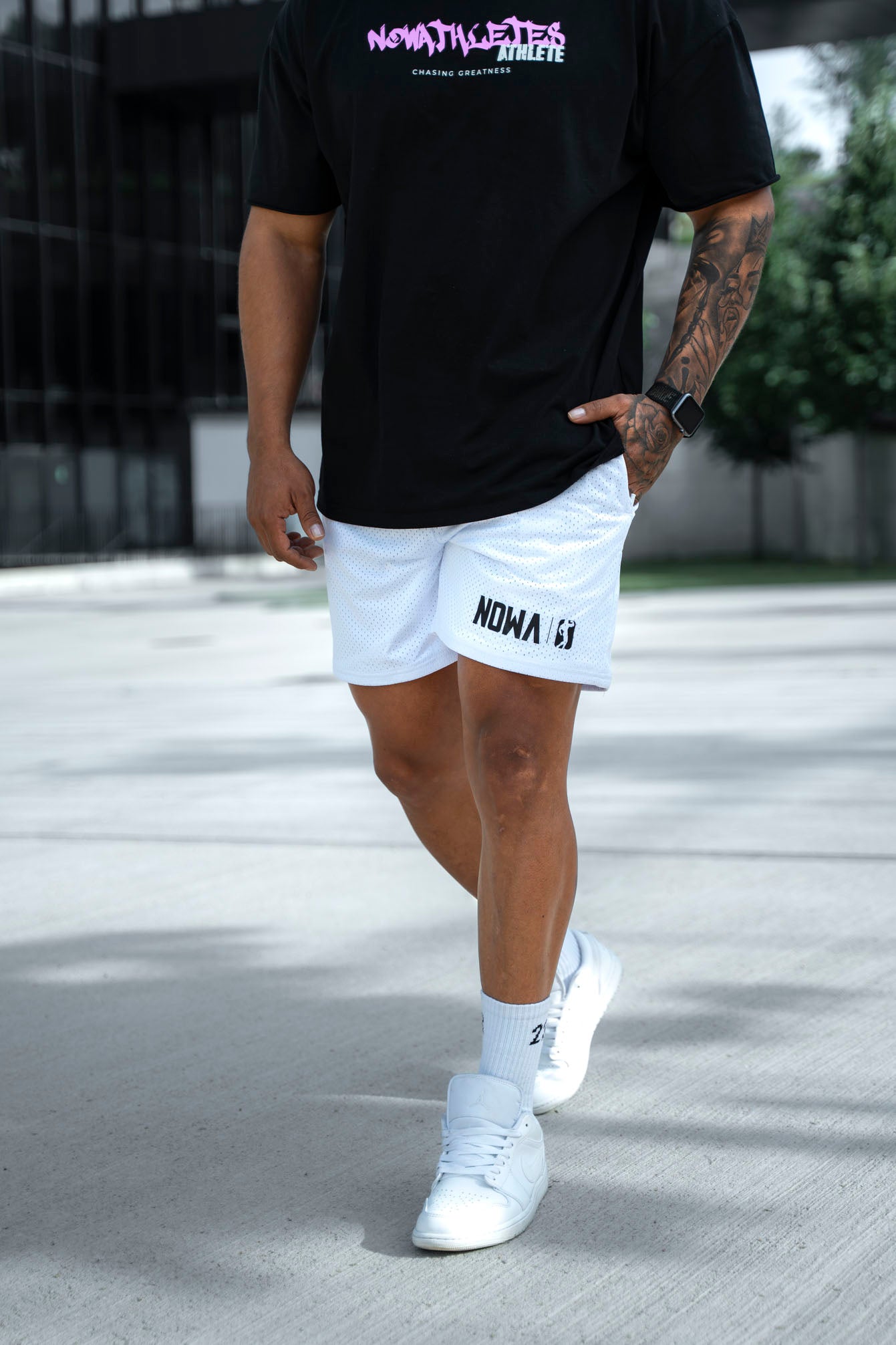 Absolute Athlete shorts - Ice White