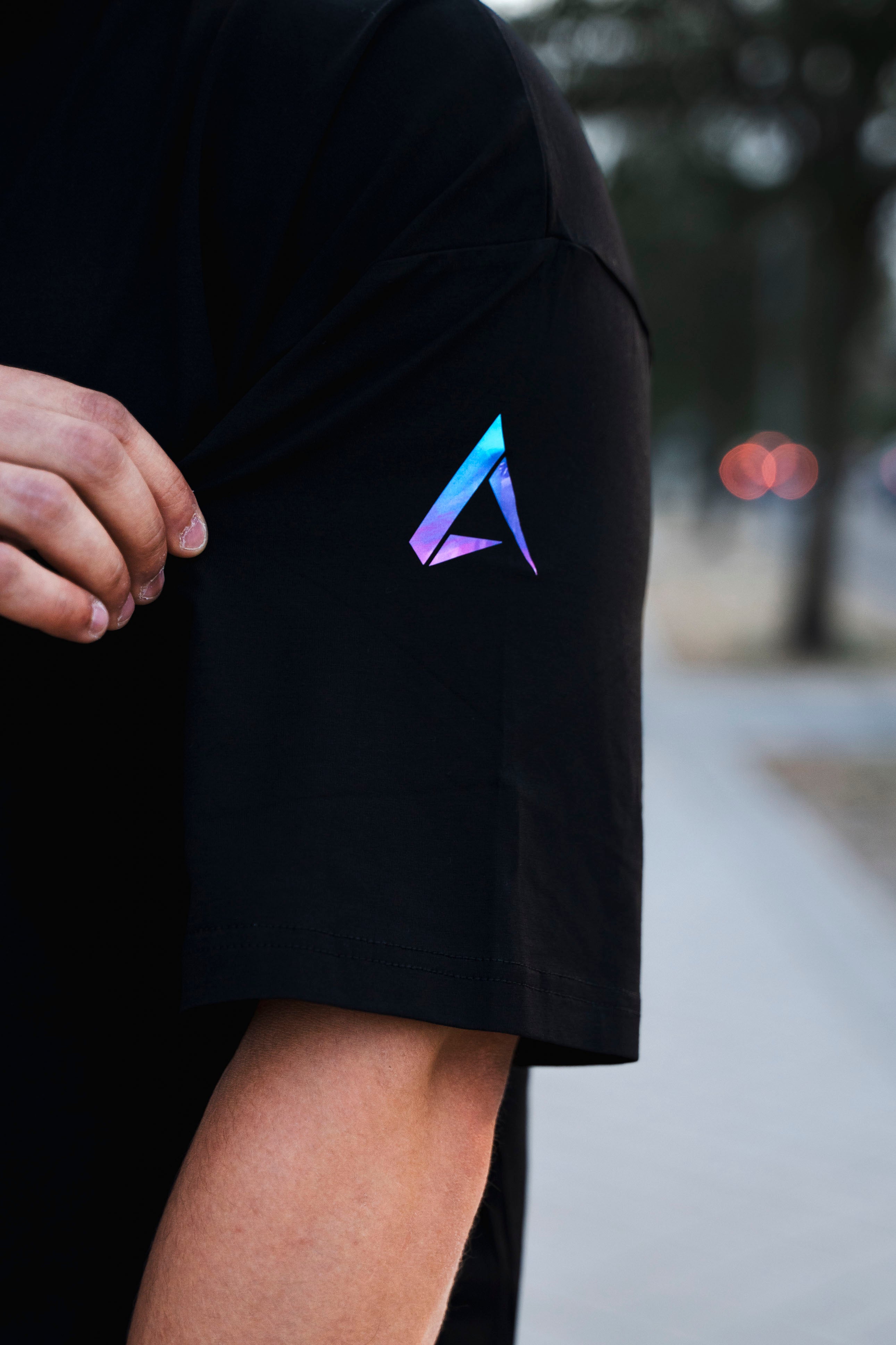 Supernova Returns Boxy Tee - Black