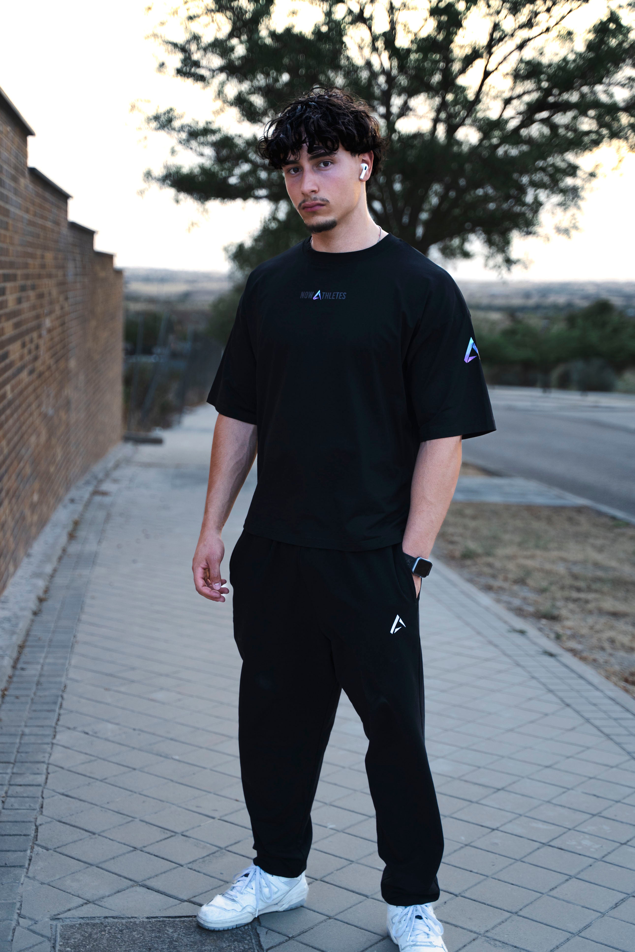 Supernova Returns Boxy Tee - Black