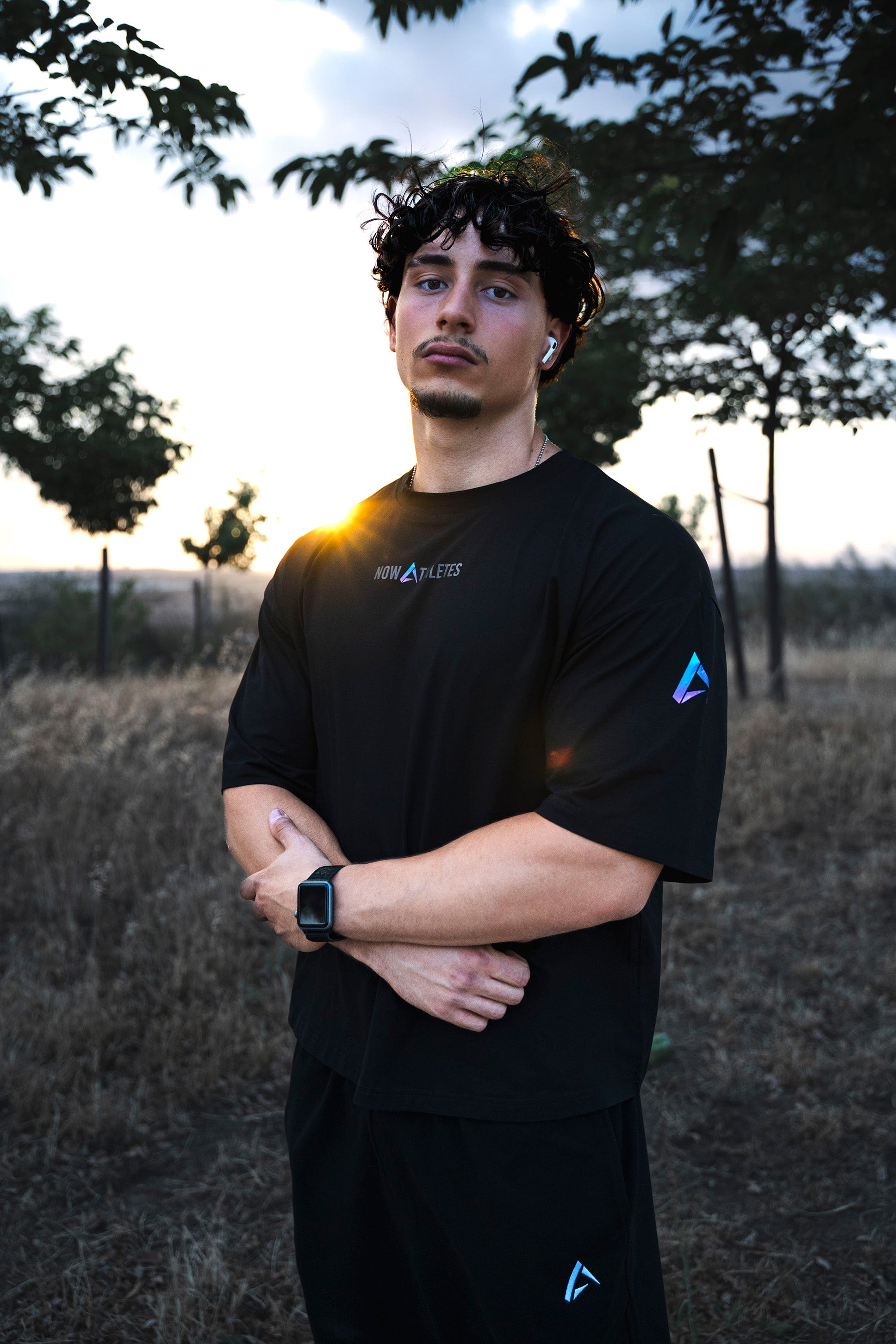 Supernova Returns Boxy Tee - Black