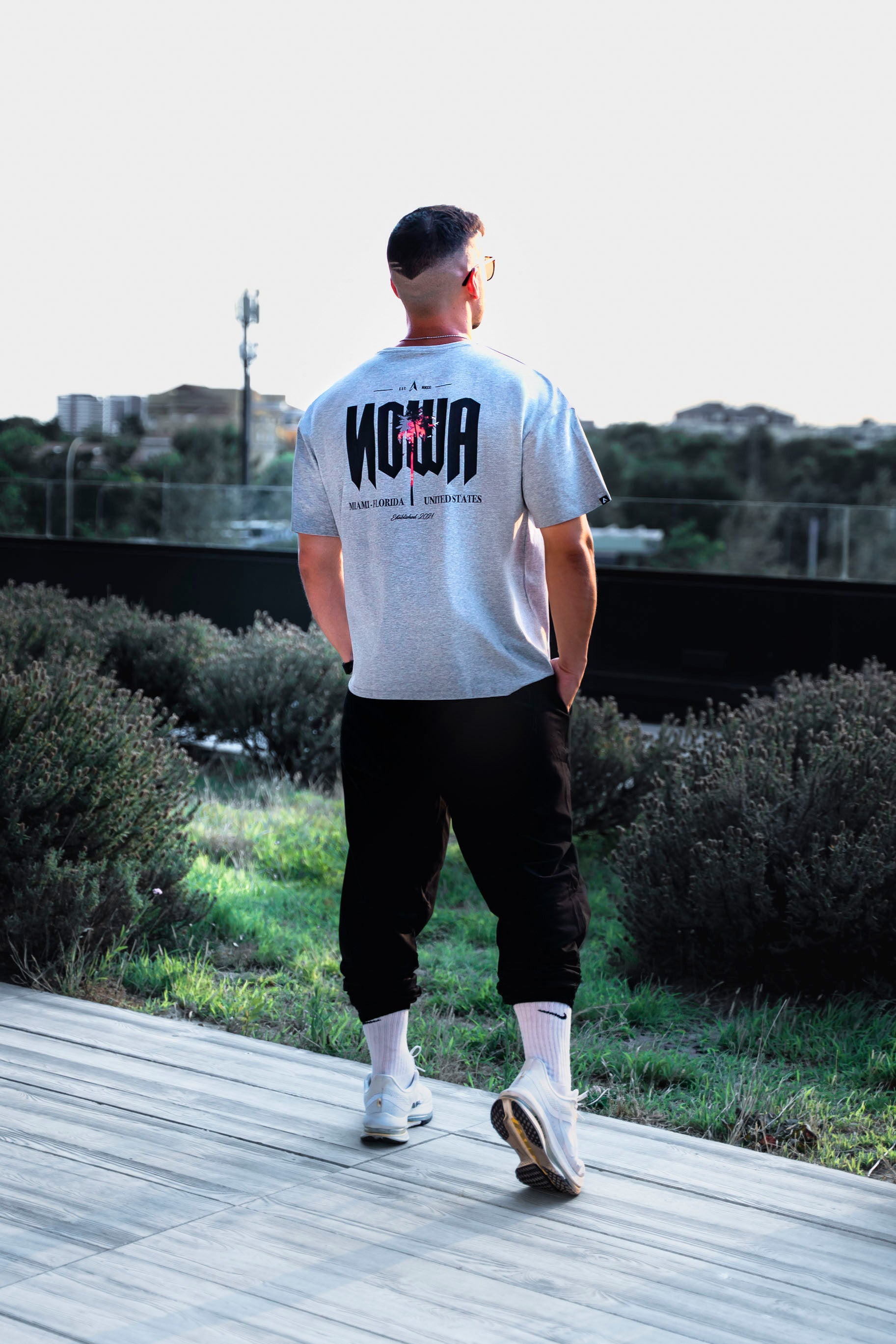 MIAMI NOWA OVERSIZED BOXY - ROYAL GREY