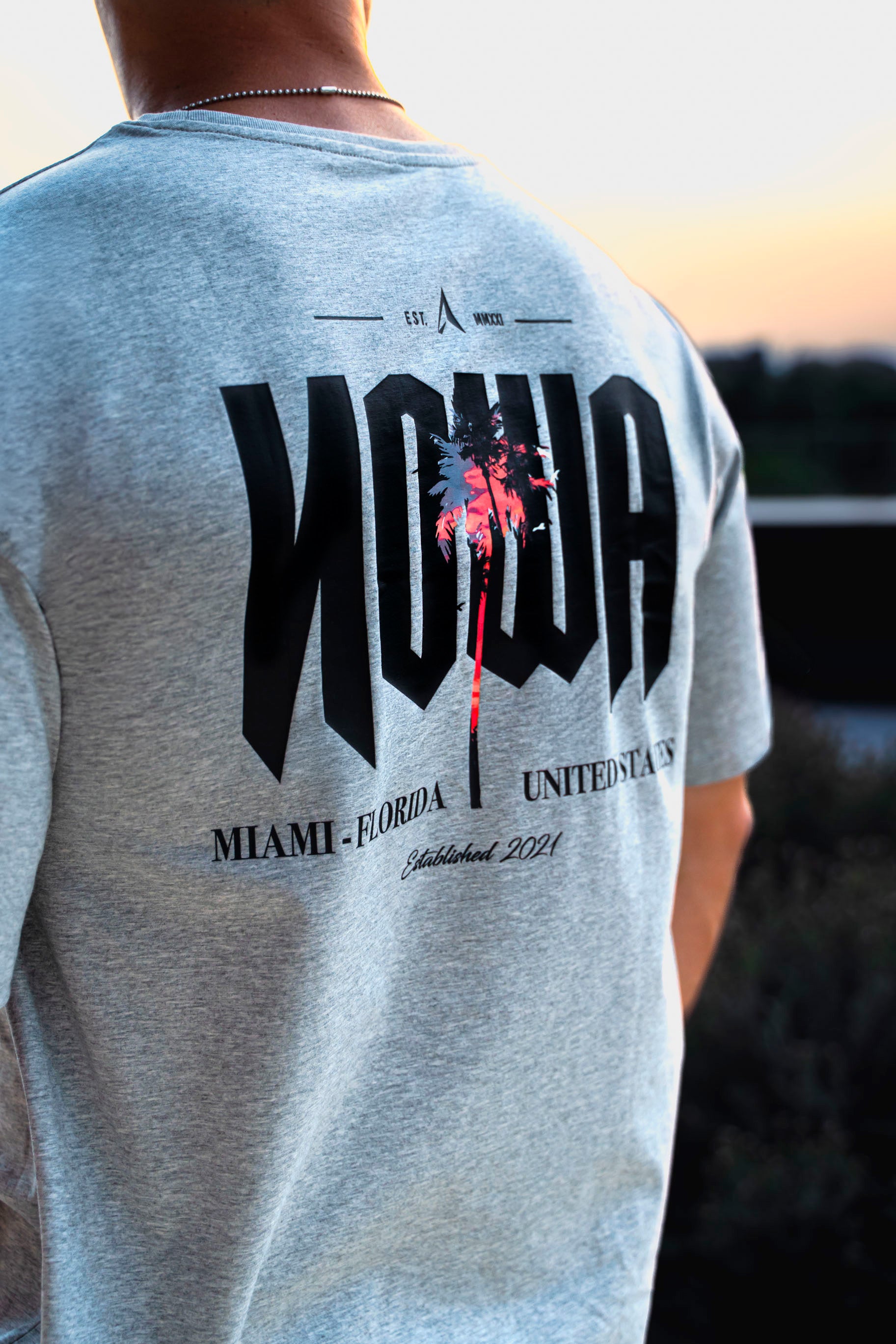 MIAMI NOWA OVERSIZED BOXY - ROYAL GREY