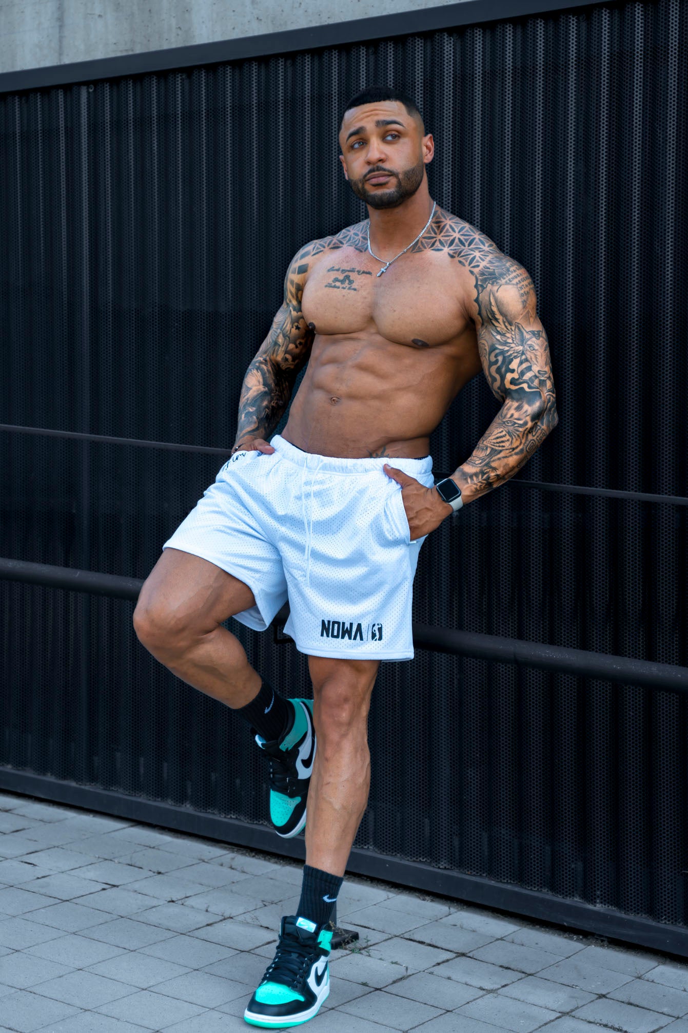 Absolute Athlete shorts - Ice White