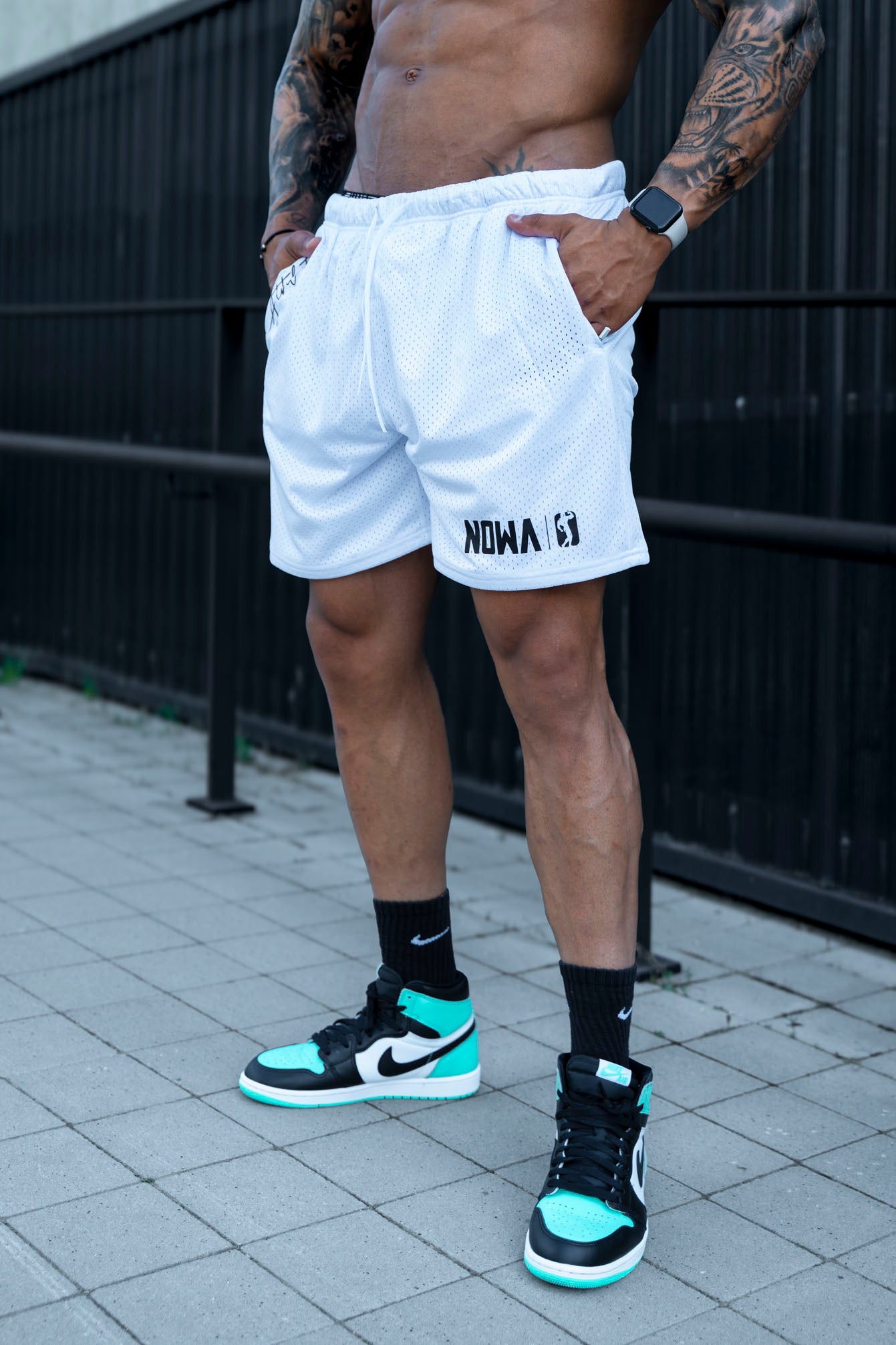 Absolute Athlete shorts - Ice White