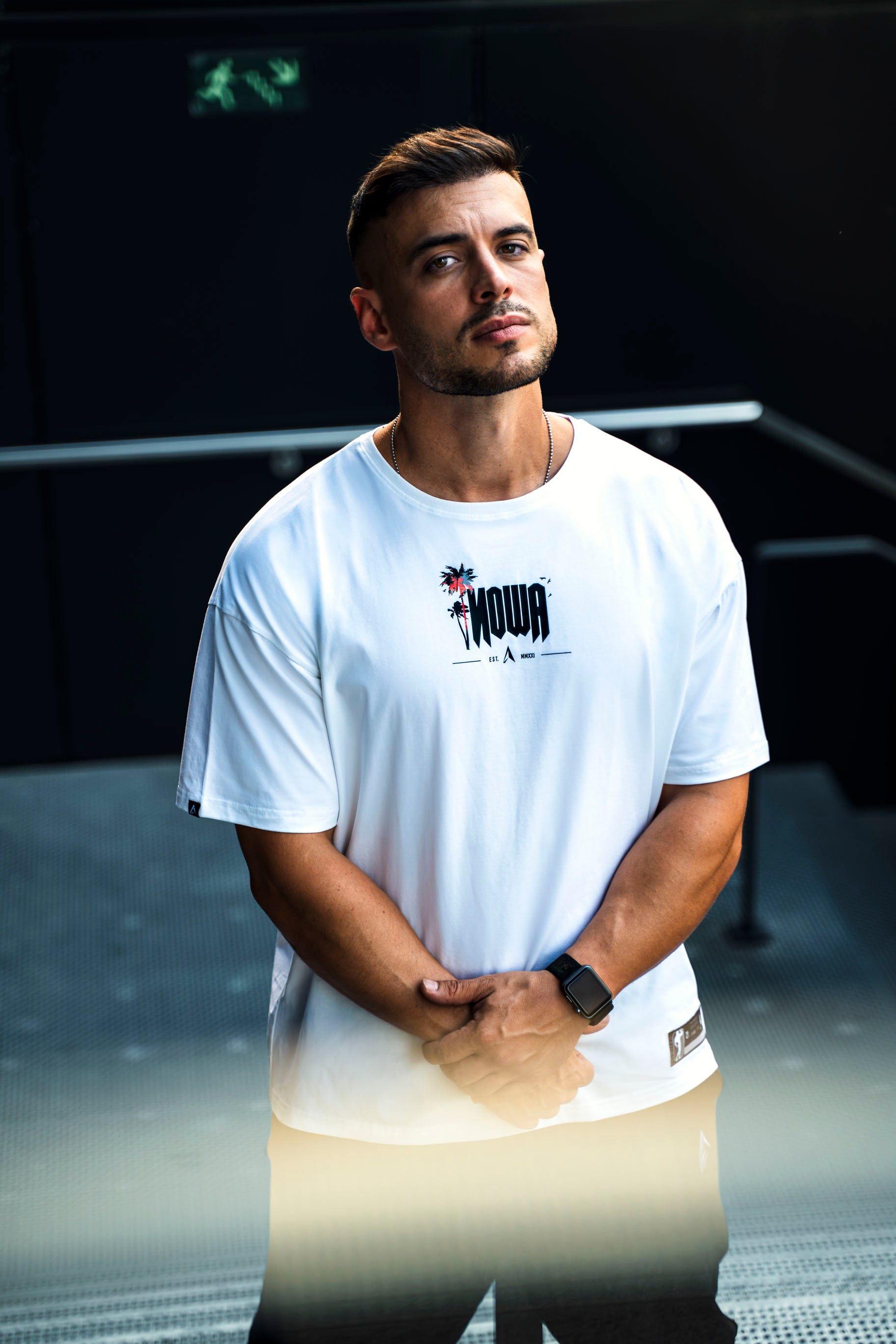 MIAMI NOWA OVERSIZED BOXY - WHITE ICE