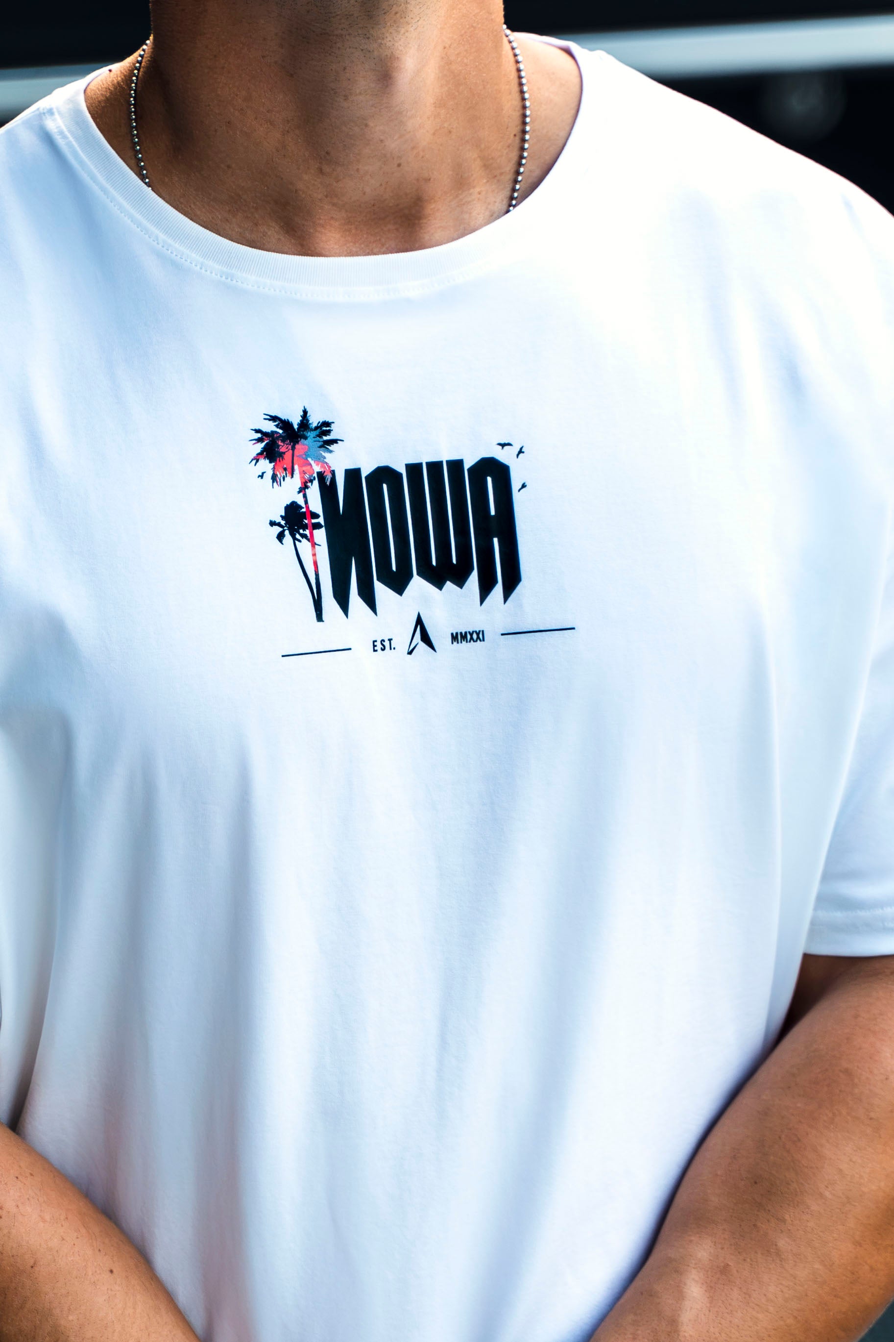 MIAMI NOWA OVERSIZED BOXY - WHITE ICE