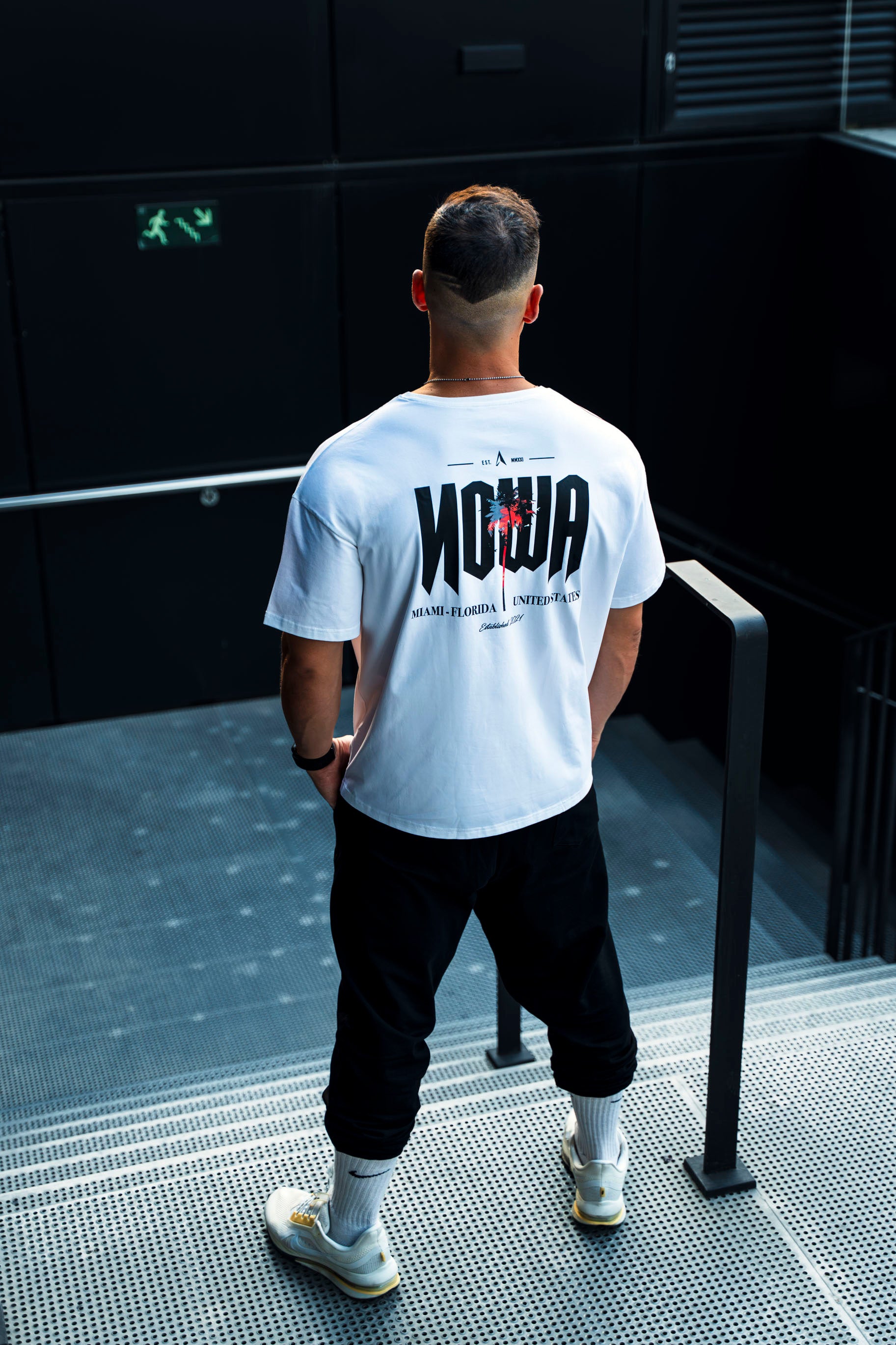 MIAMI NOWA OVERSIZED BOXY - WHITE ICE