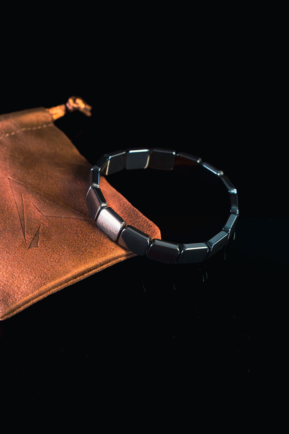 VOLCANIC RUNE Bracelet - HEMATITE EDITION