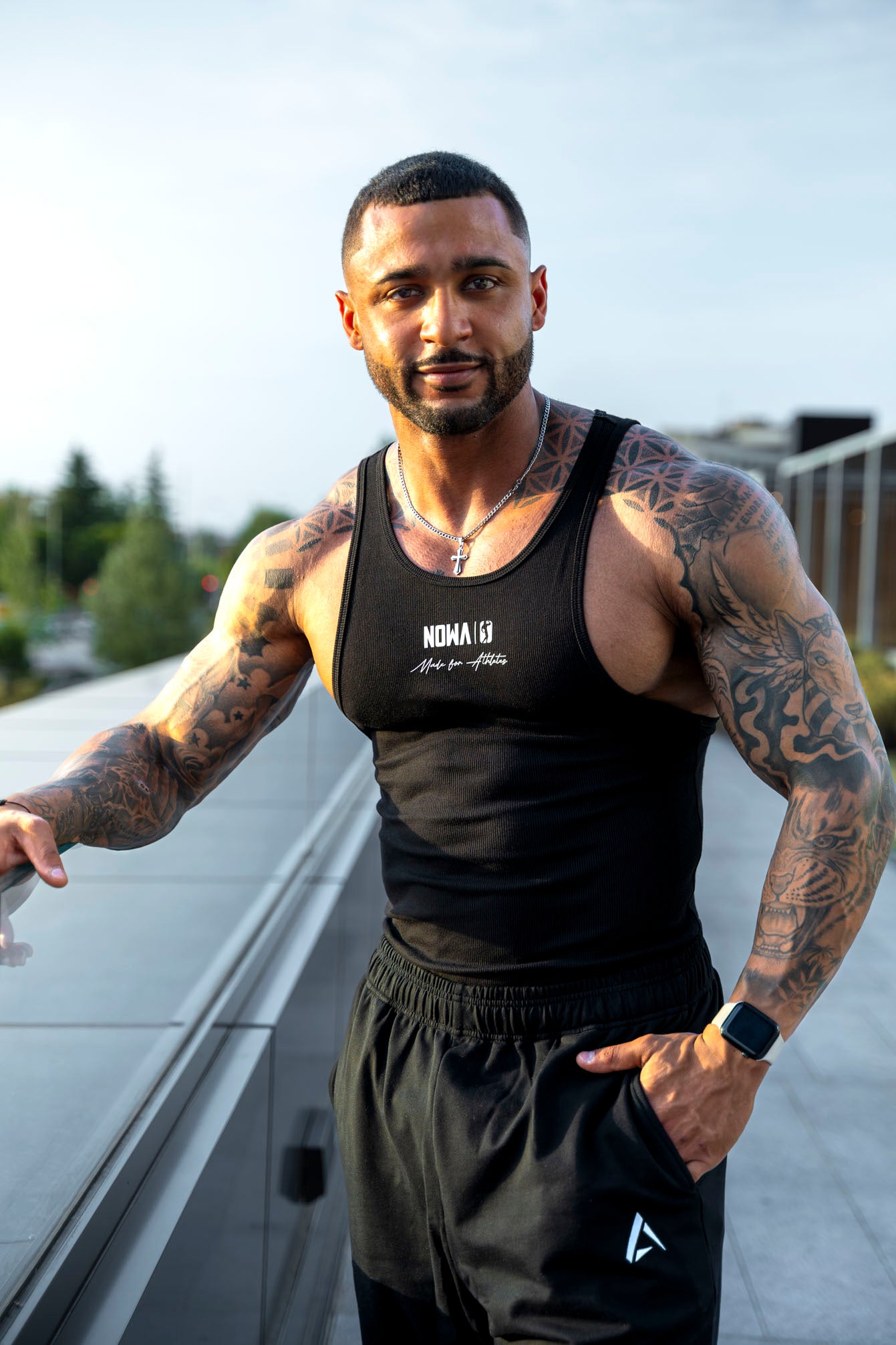 Pro Athlete Muscle Compression - Black