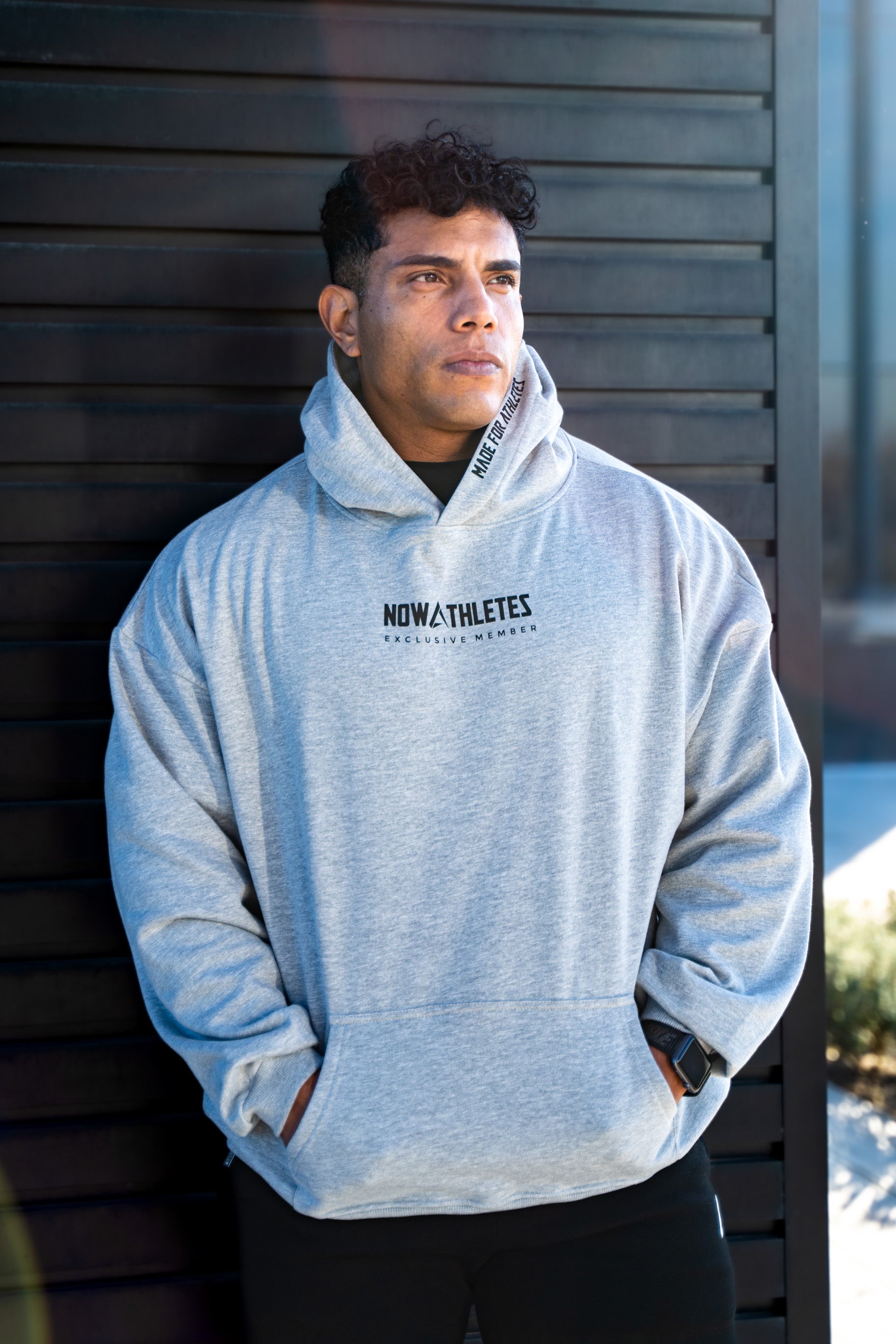 Exclusive Member Oversized Sweatshirt - Gray