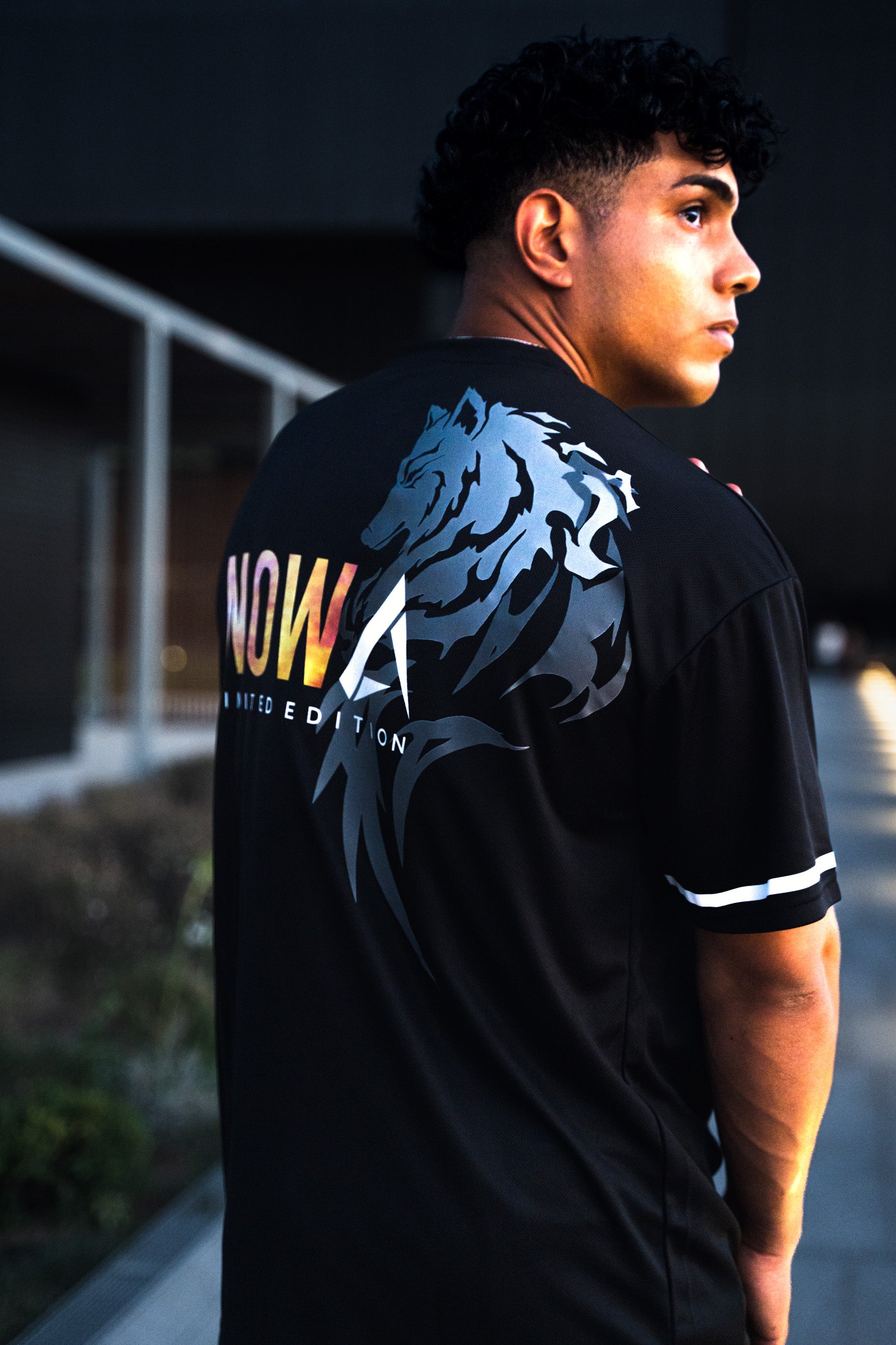 Wolf Power Oversized - Iridian Black