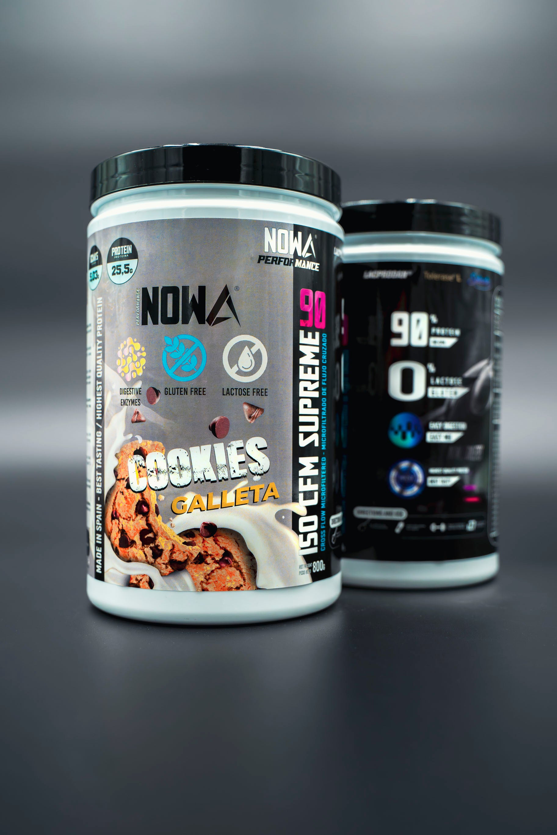 Protein 90% CFM ISO SUPREME - BCAAs / Glutamine / Low Fat / Low Sugar 1600g - Galleta